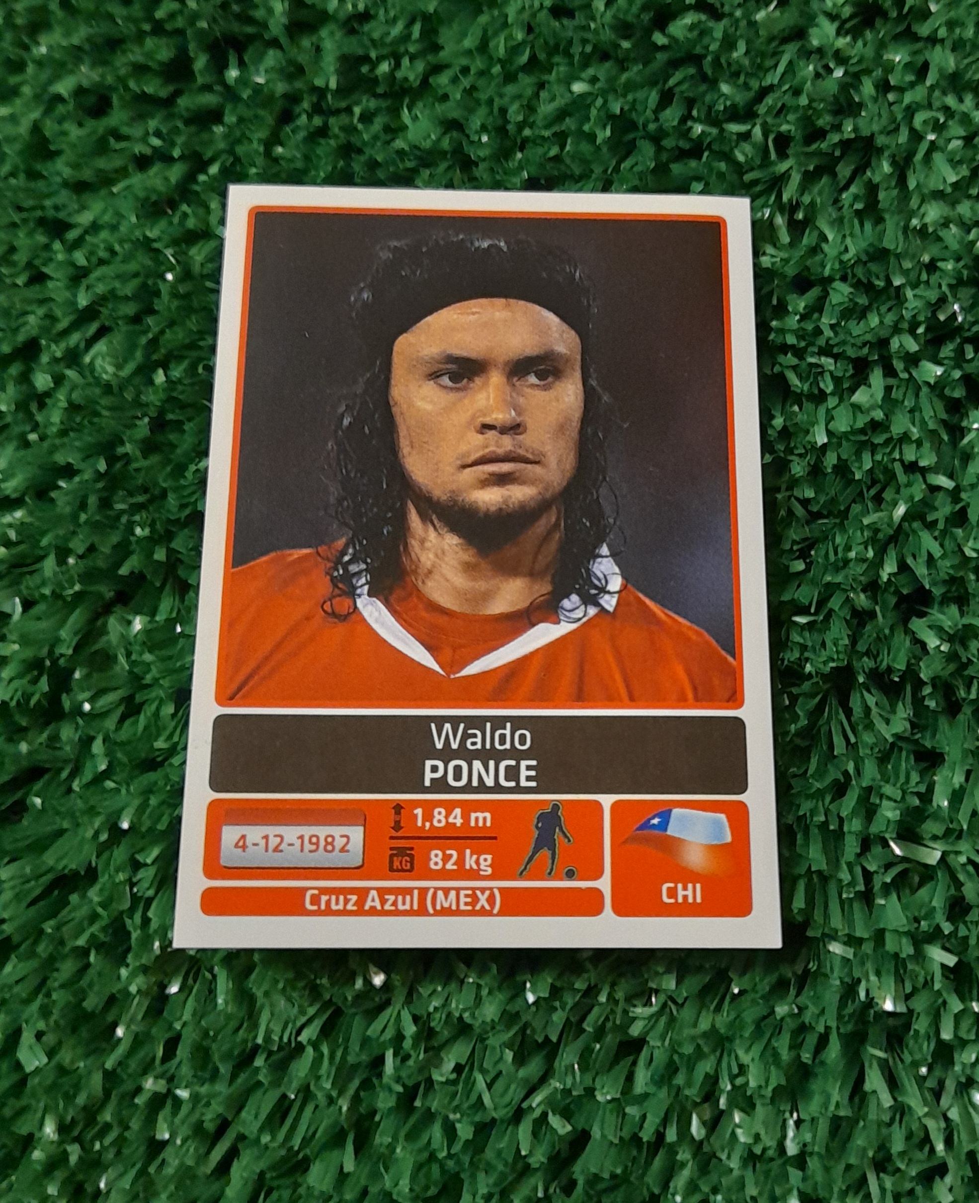 Lamina Waldo Ponce Chile Copa America 2011 Panini #233