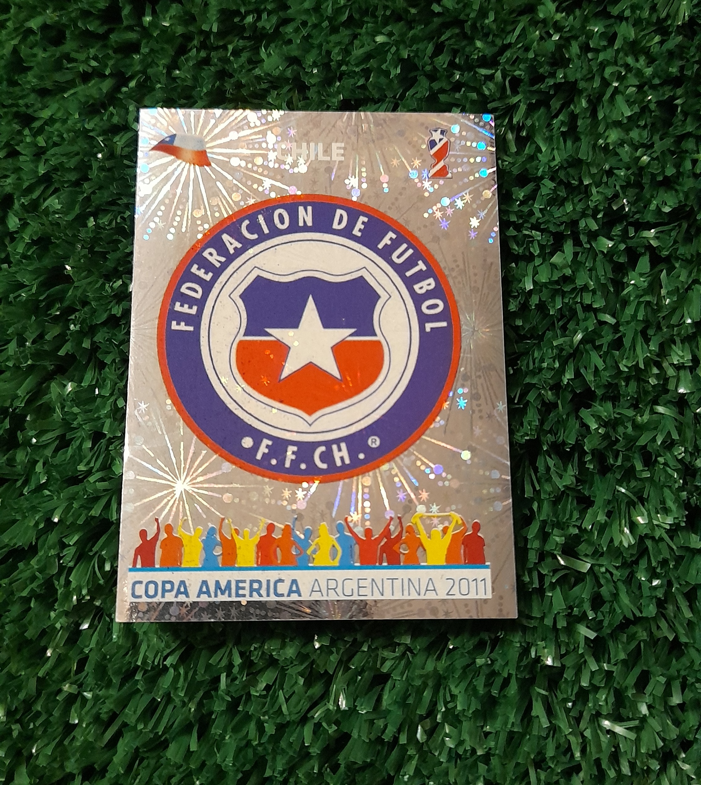 Lamina Escudo Chile Copa America 2011 Panini #229
