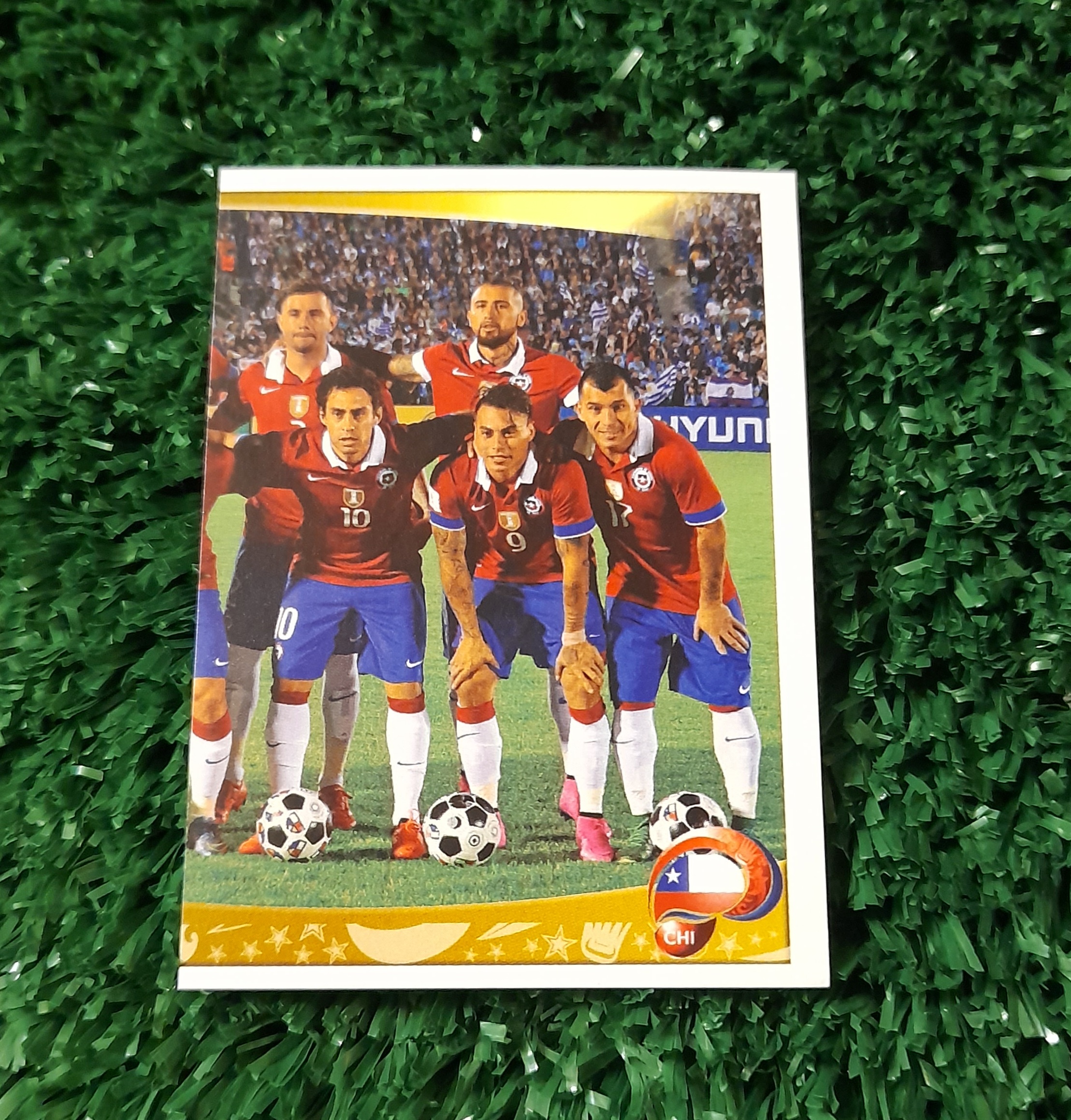 Lamina Formacion  Chile Copa America 2016 Panini #328