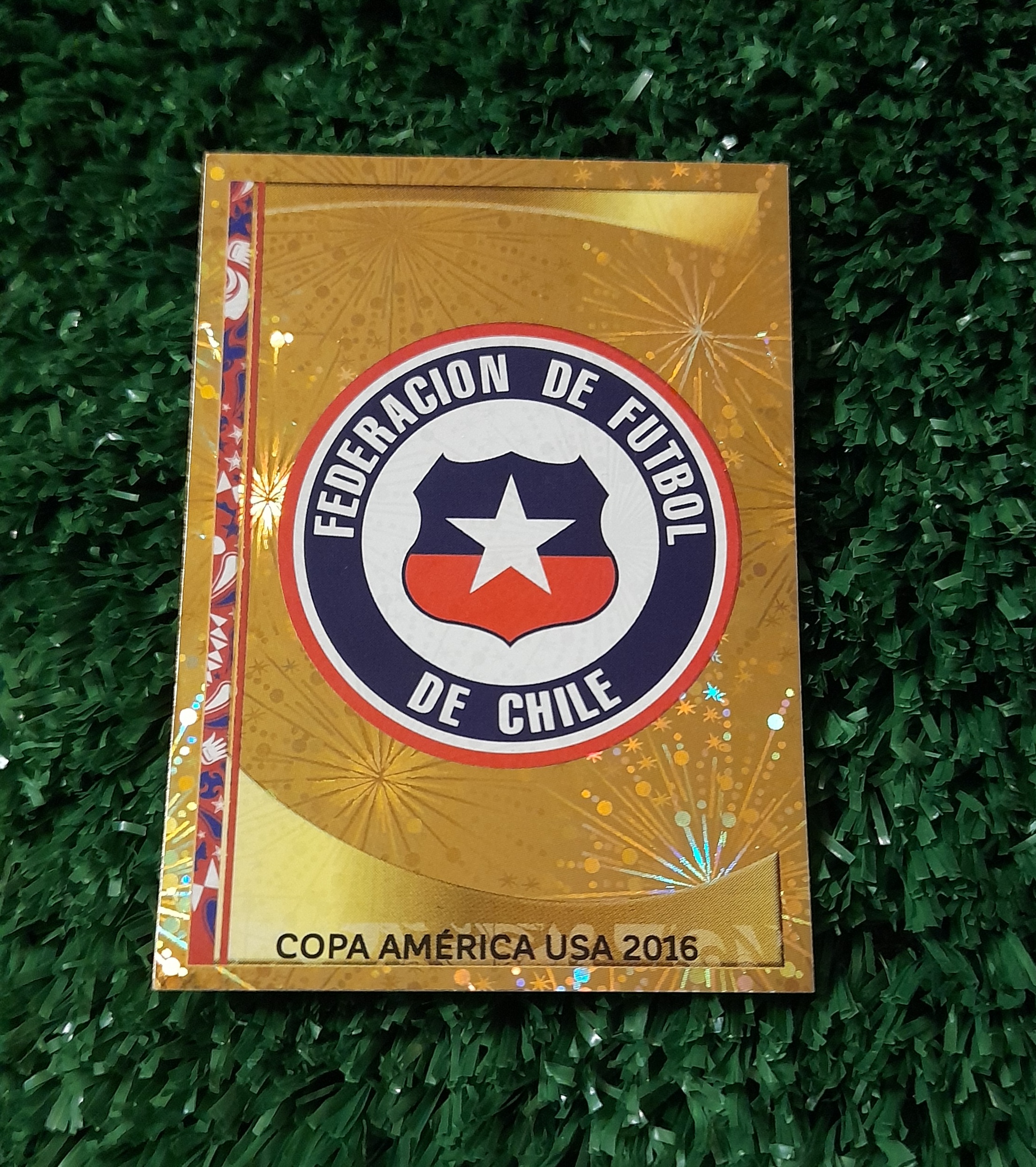 Lamina Escudo Chile Copa America 2016 Panini #326