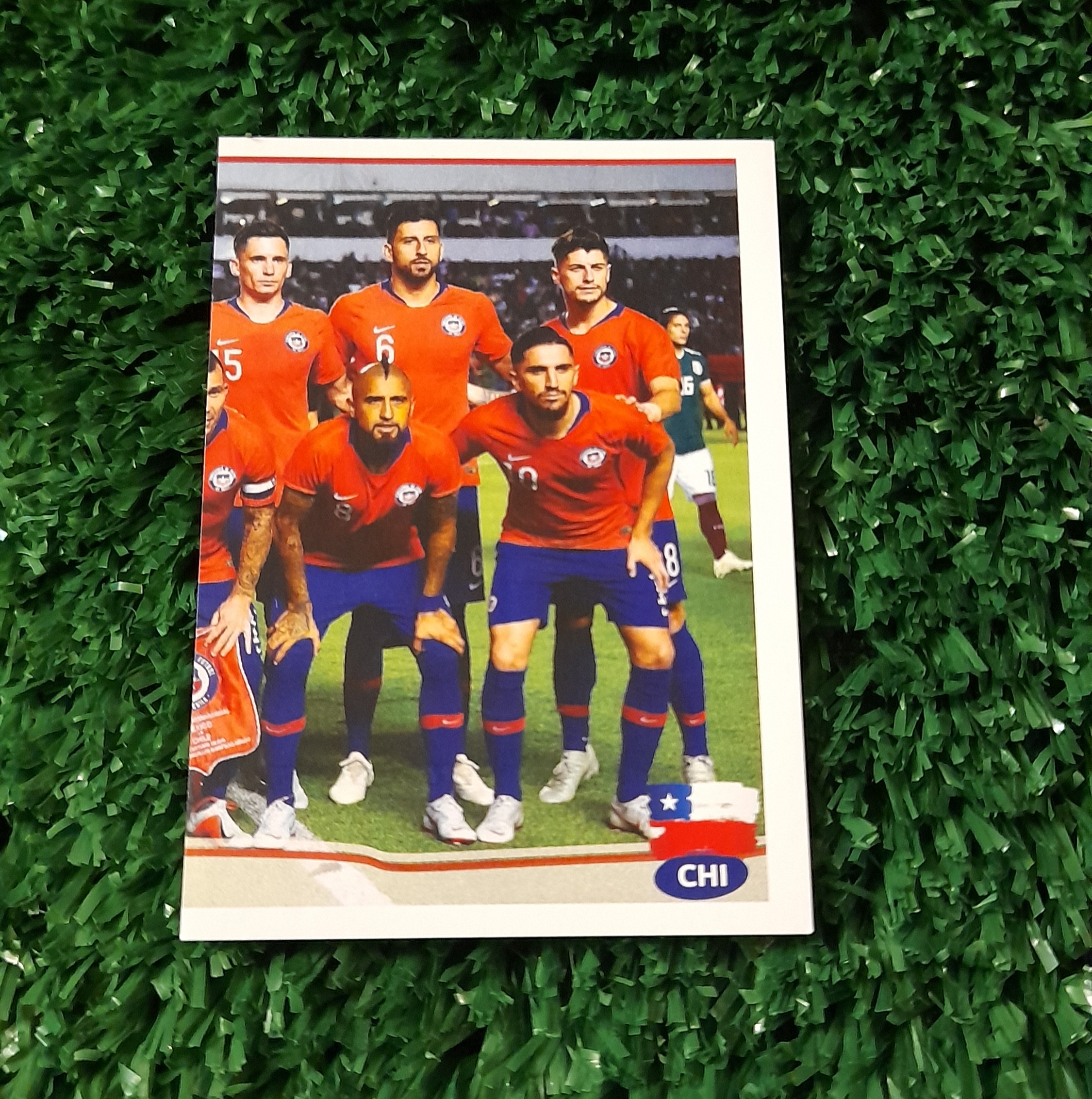 Lamina Formacion  Chile Copa America 2019 Panini #307
