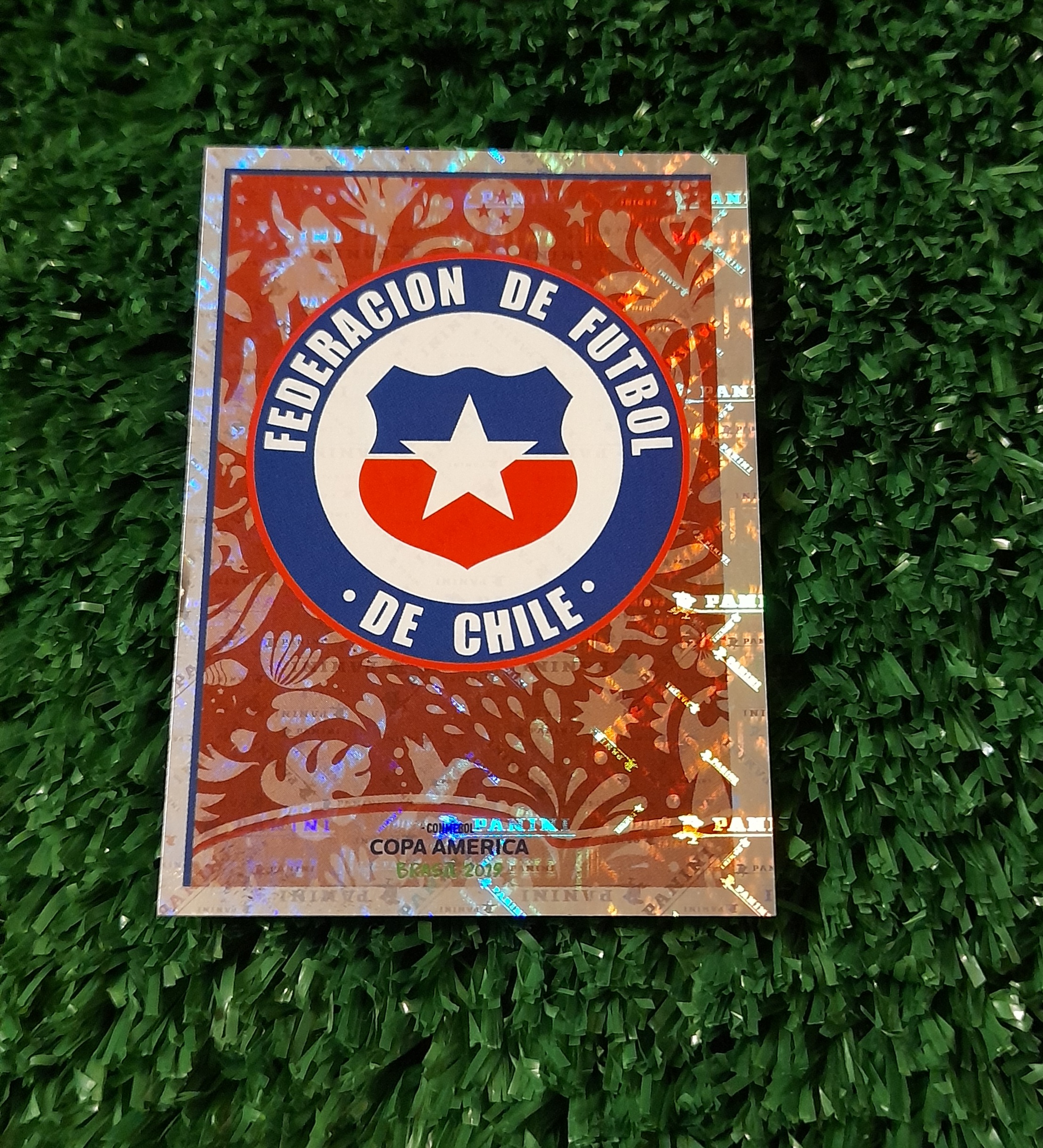 Lamina Escudo Chile Copa America 2019 Panini #305