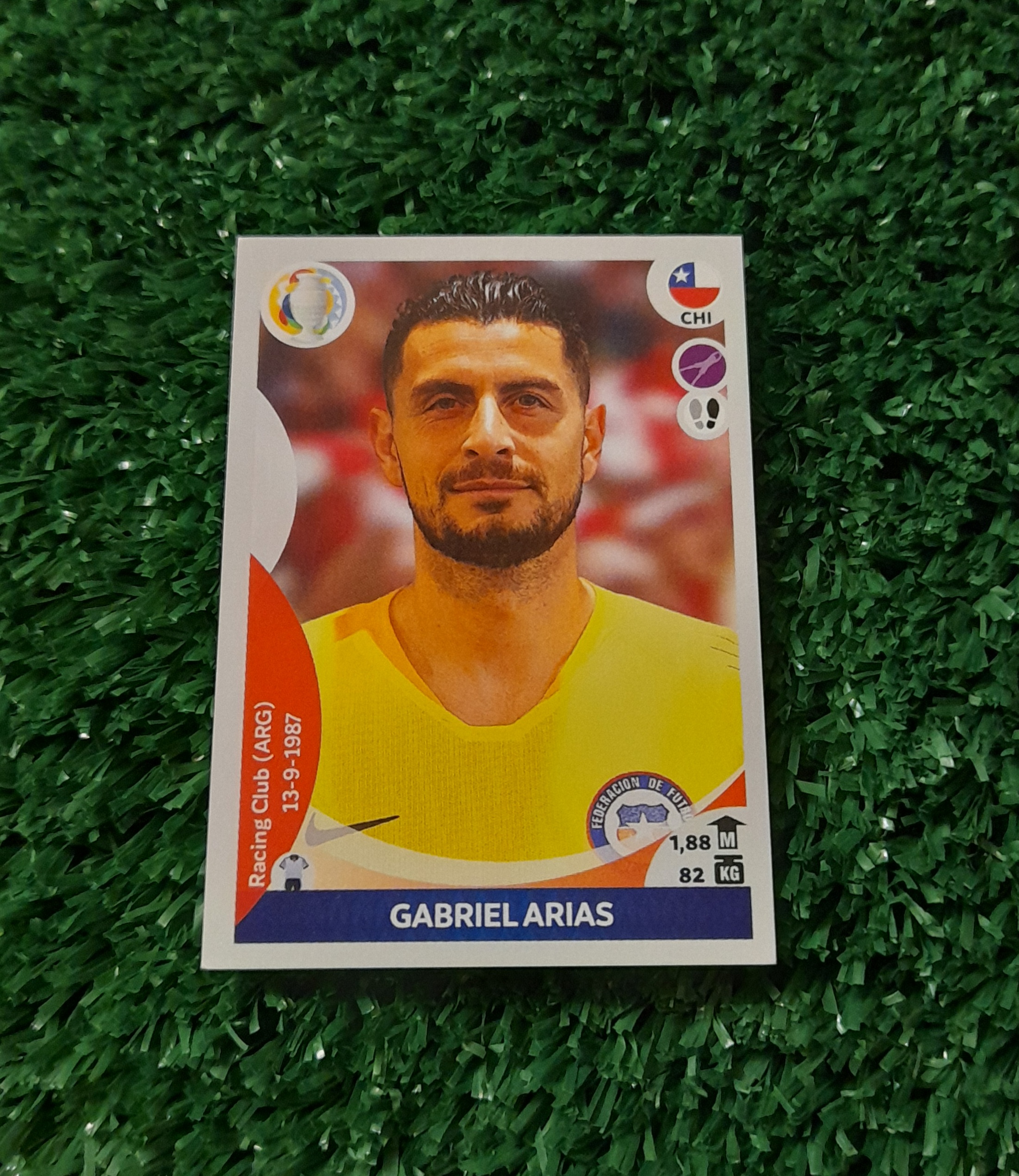 Lamina Gabriel Arias Chile Copa America 2021 Panini #151
