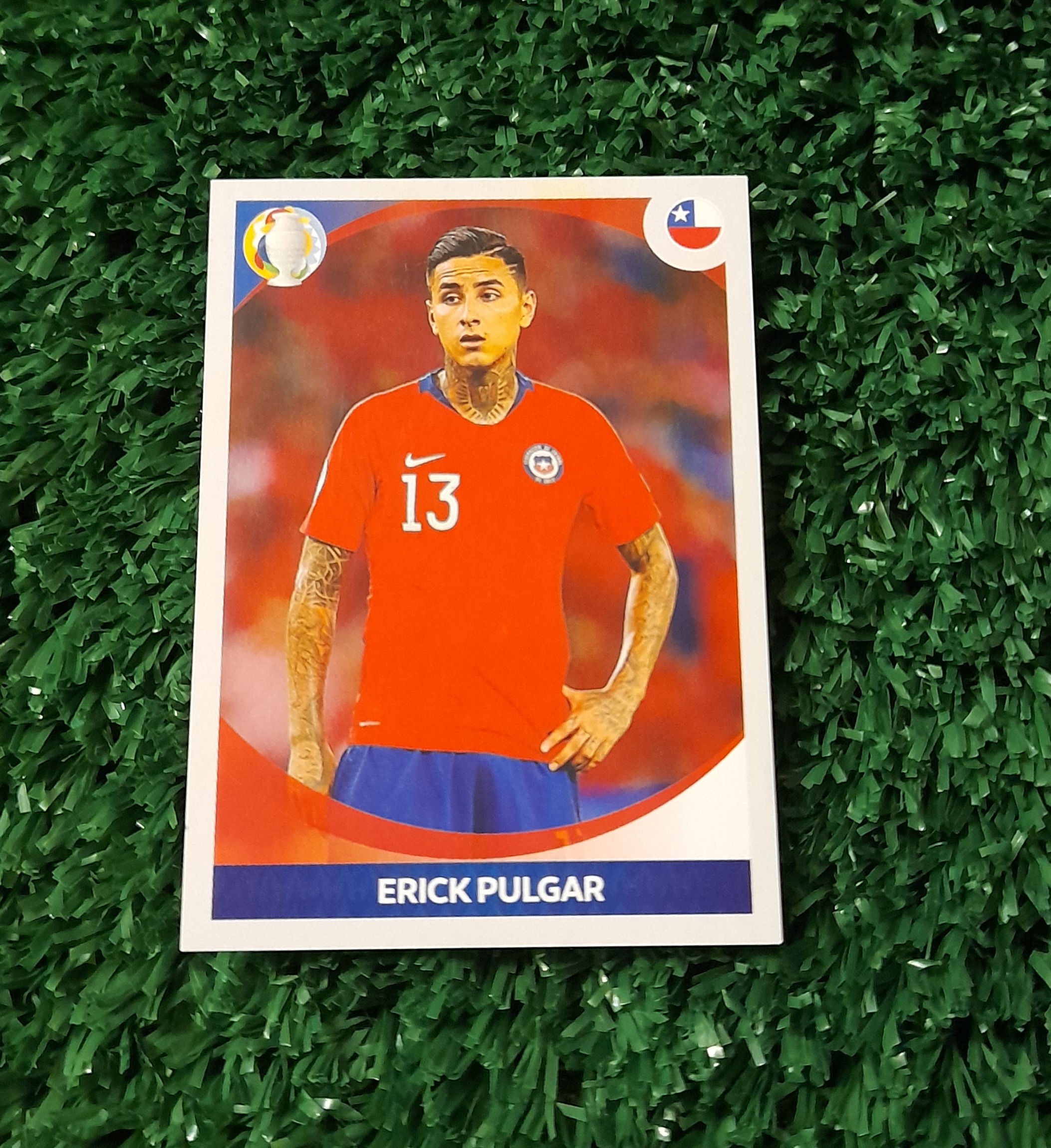 Lamina Erick Pulgar Chile Copa America 2021 Panini #149