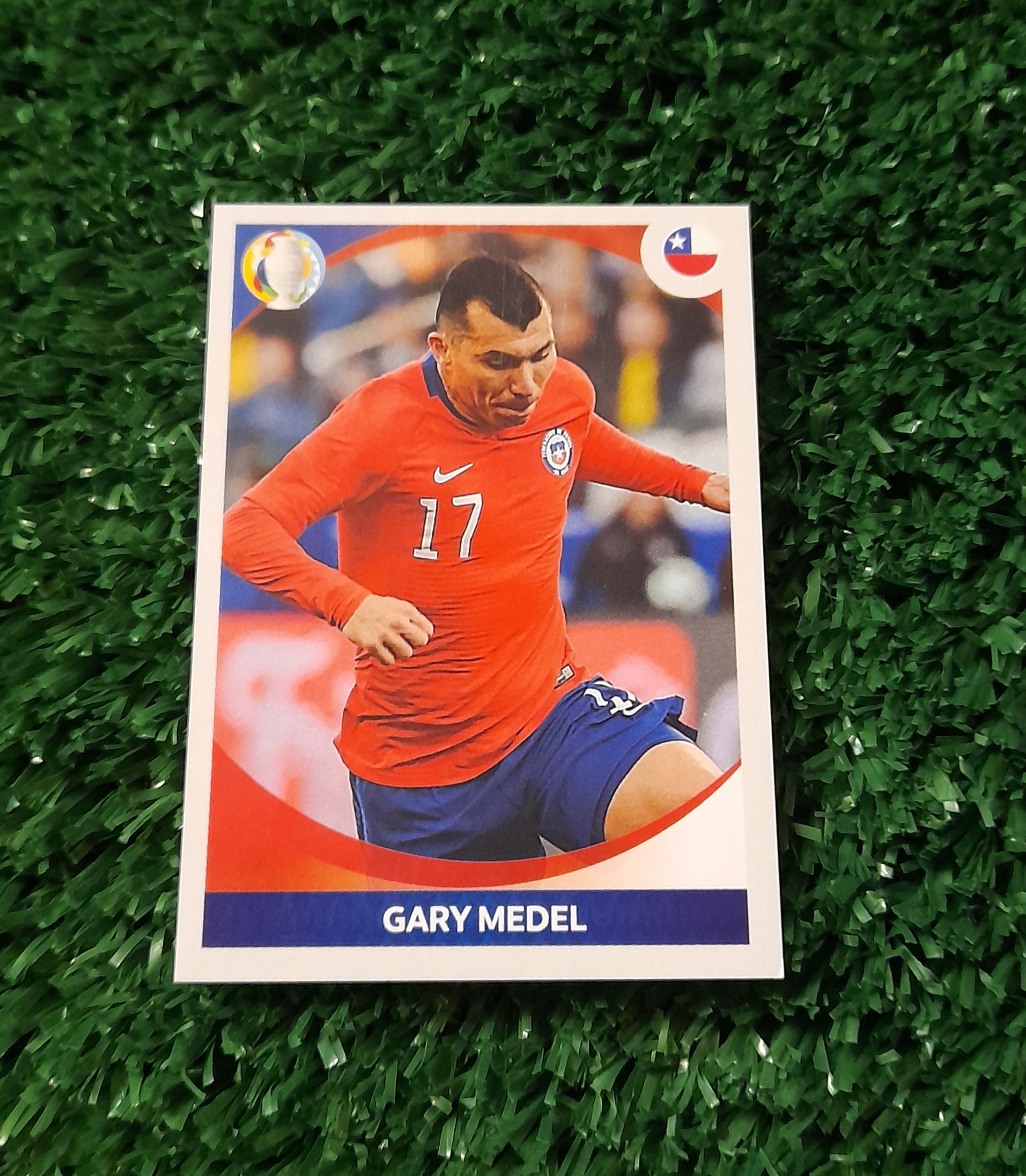 Lamina Gary Medel Chile Copa America 2021 Panini #146