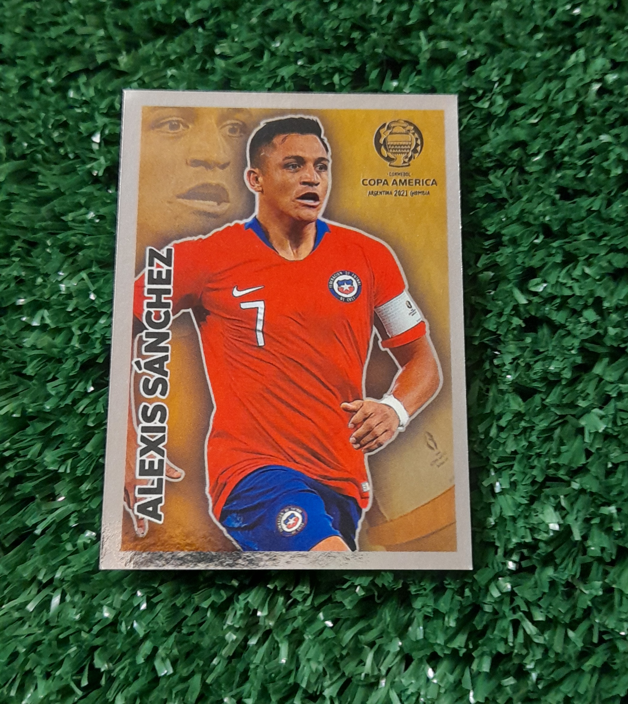 Lamina Alexis Sanchez Chile Copa America 2021 Panini #144