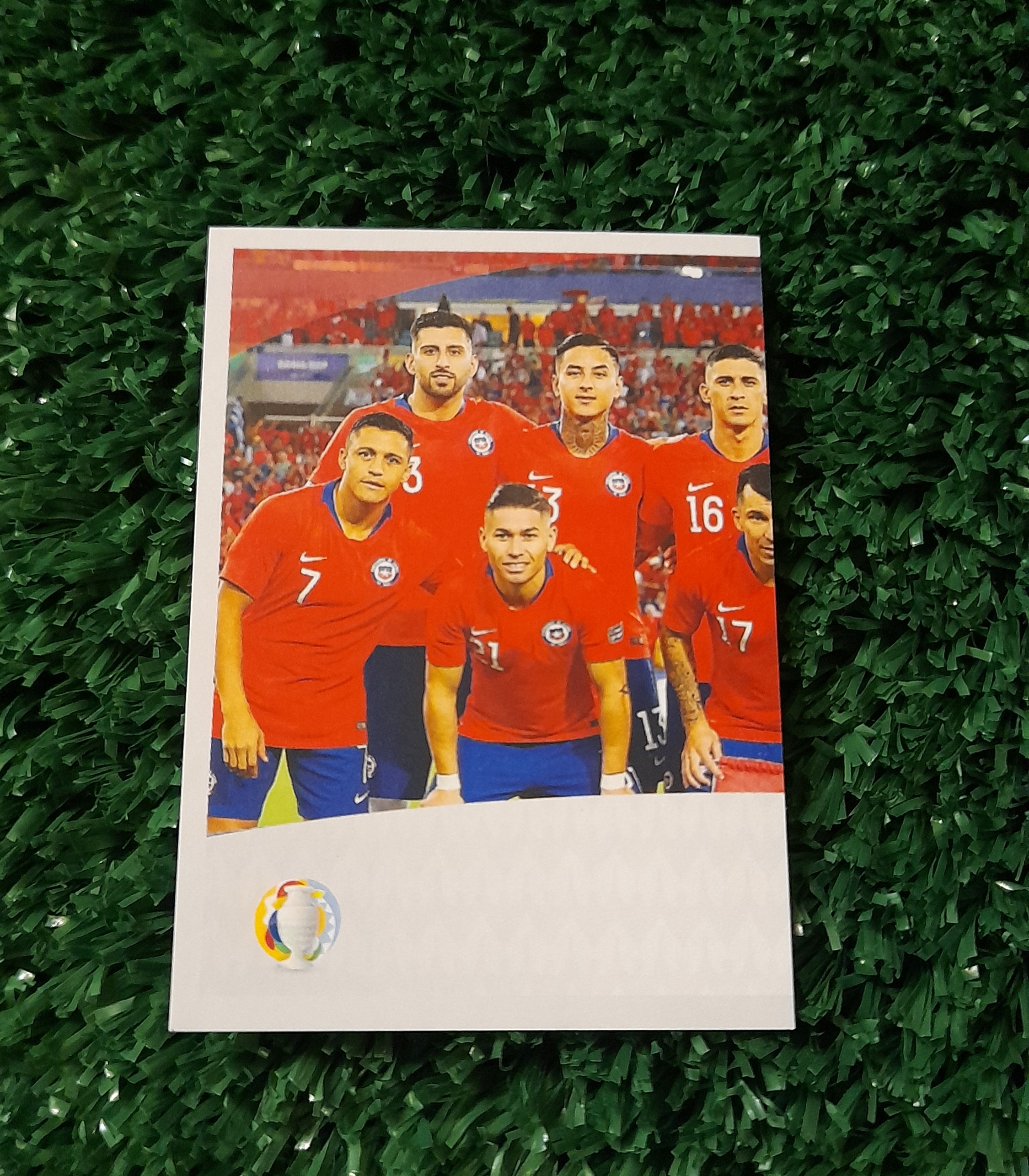 Lamina Formacion  Chile Copa America 2021 Panini #140