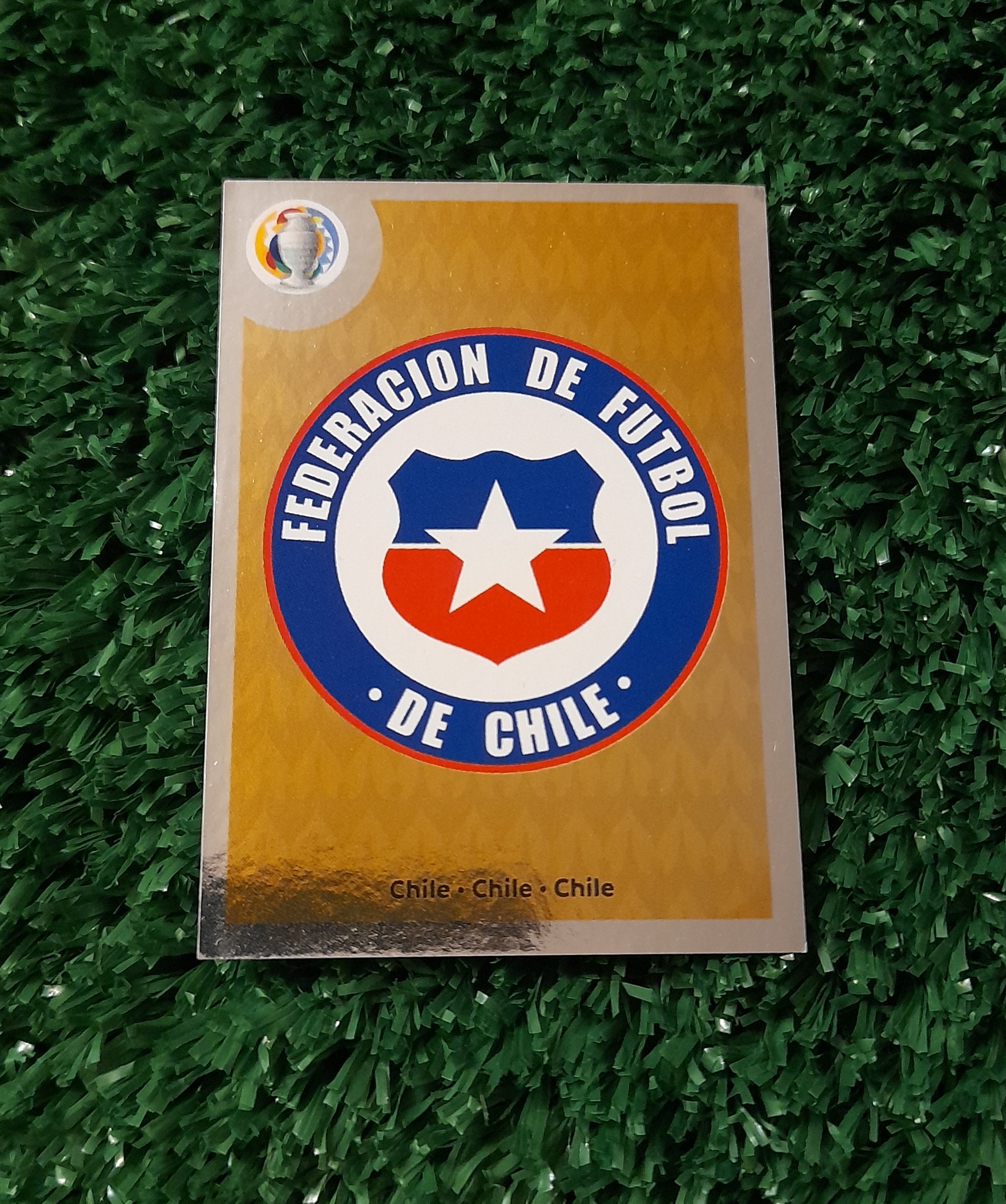 Lamina Escudo Chile Copa America 2021 Panini #139