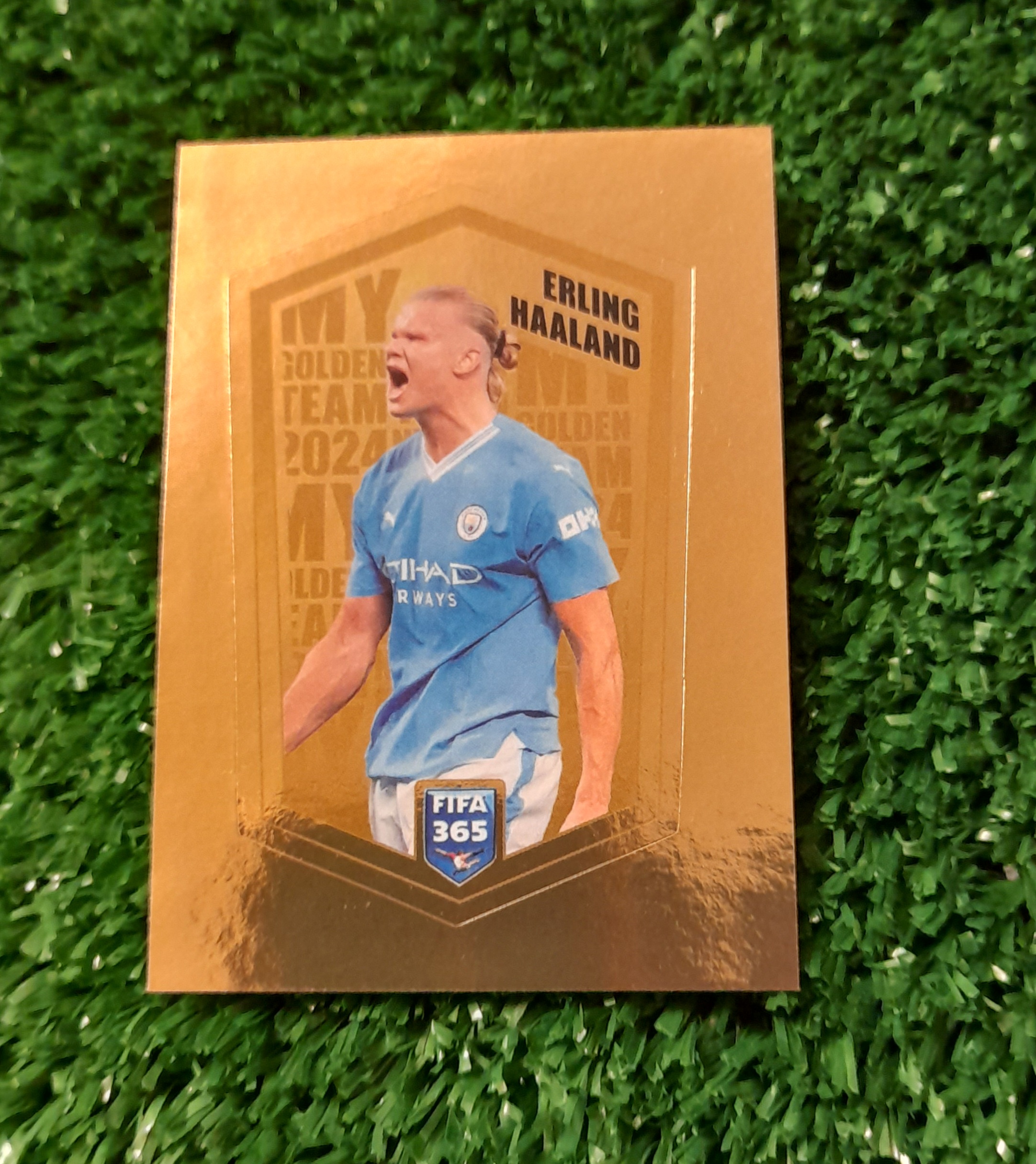 Lamina Erling Haaland Manchester City Fifa 365 Panini #MYHAA
