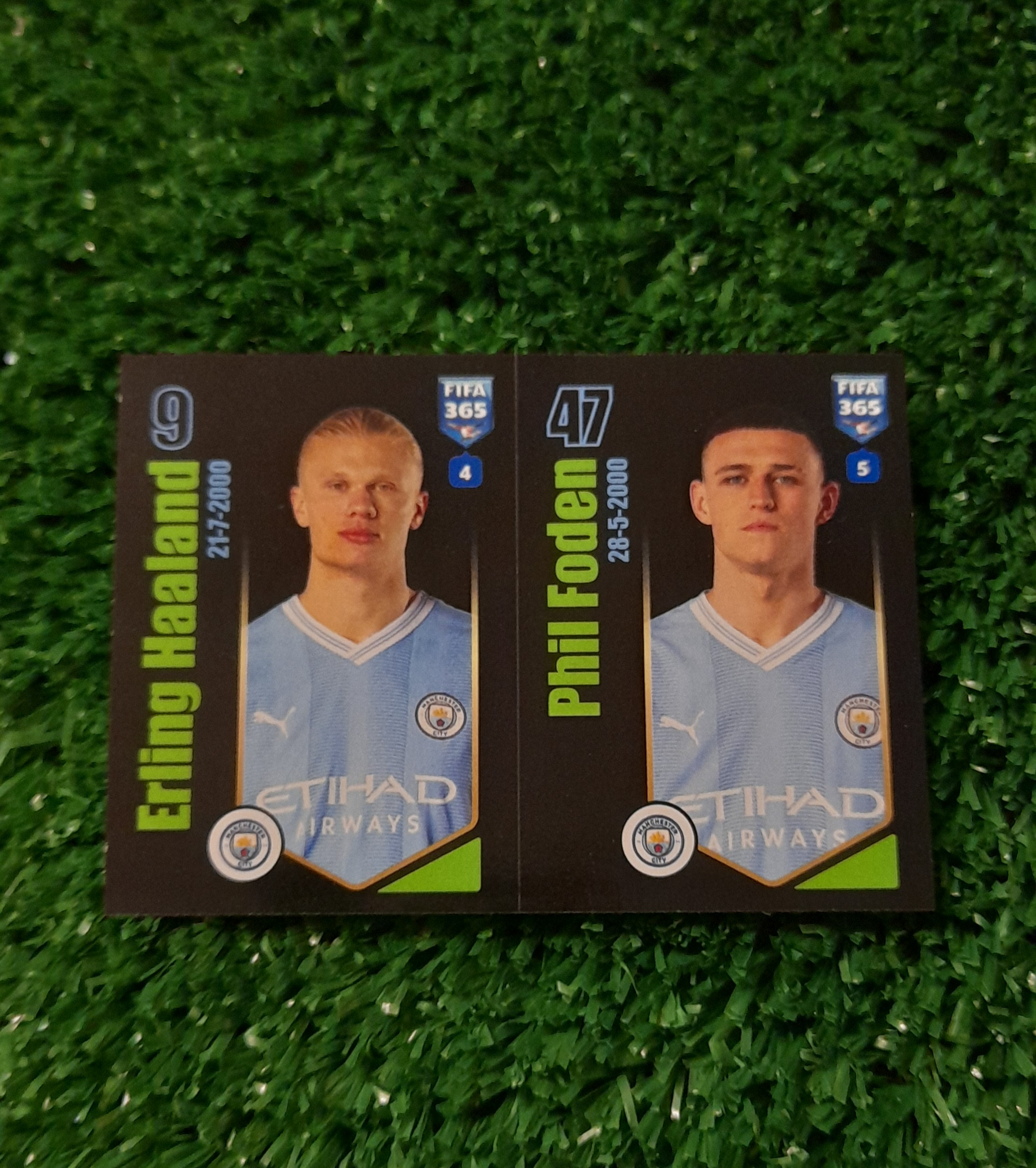 Lamina Erling Haaland Manchester City Fifa 365 Panini #99
