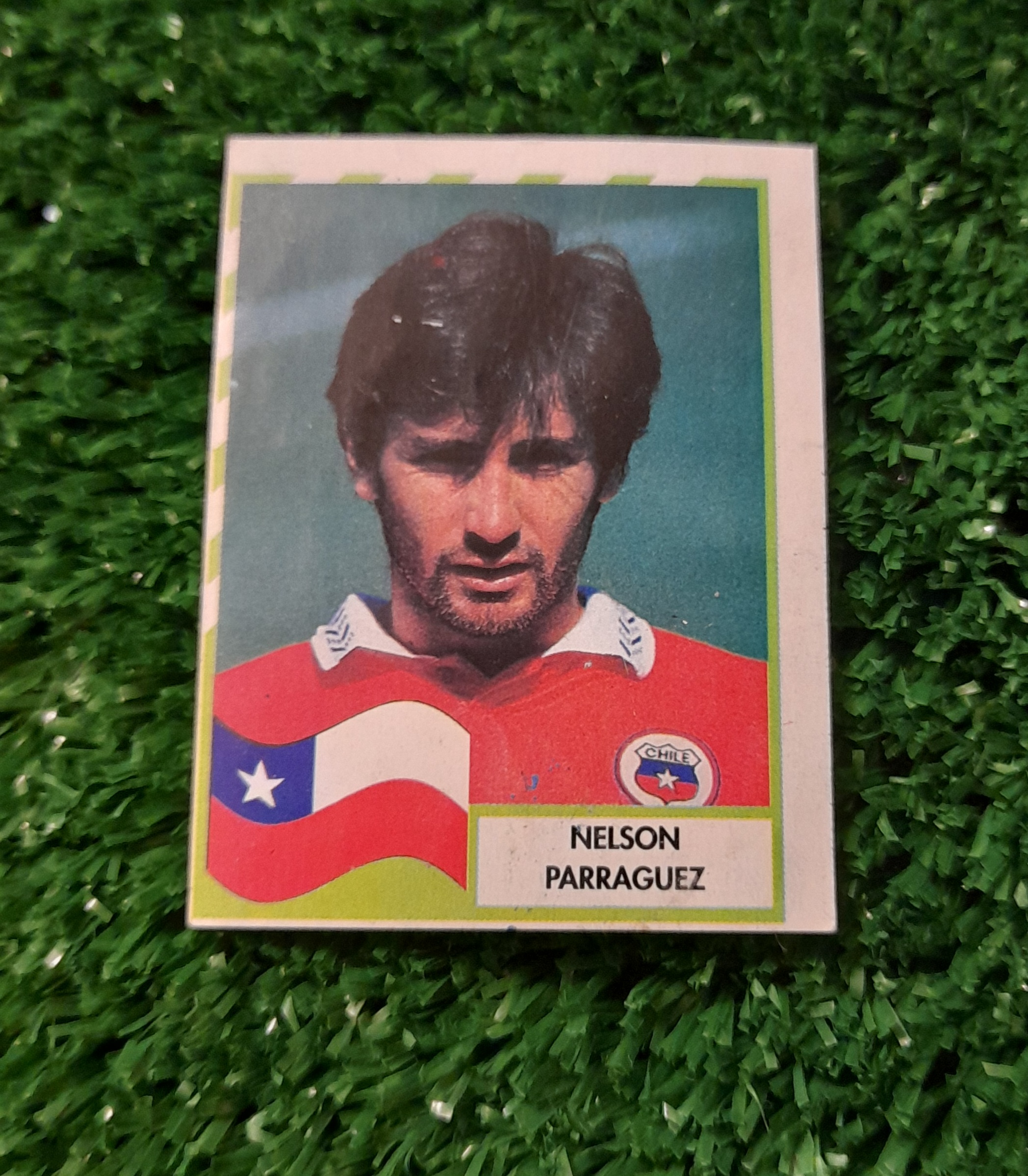 Lamina Nelson Parraguez Chile Copa America 1995 Panini #116