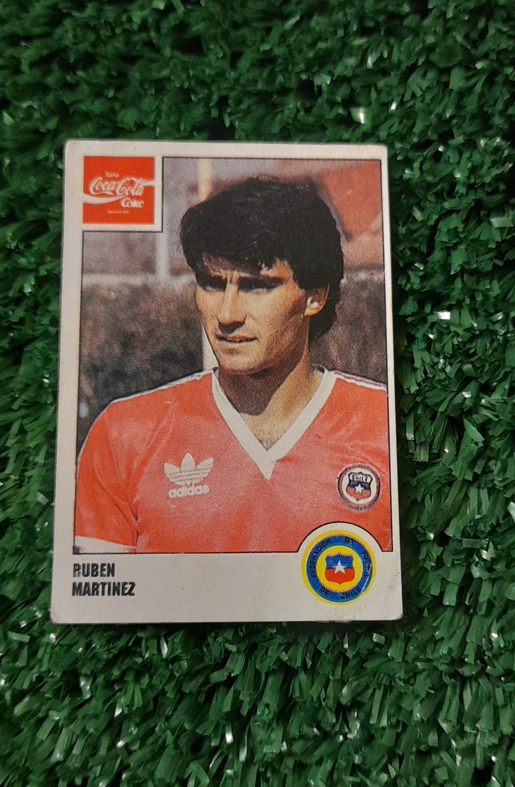 Lamina Ruben Martinez Chile Copa America 1991 Panini #140