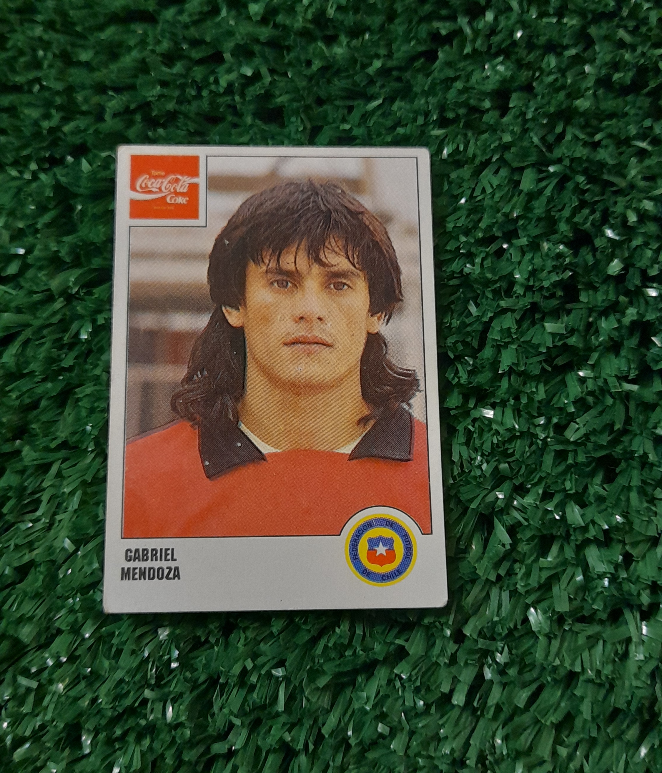 Lamina Gabriel Mendoza Chile Copa America 1991 Panini #133