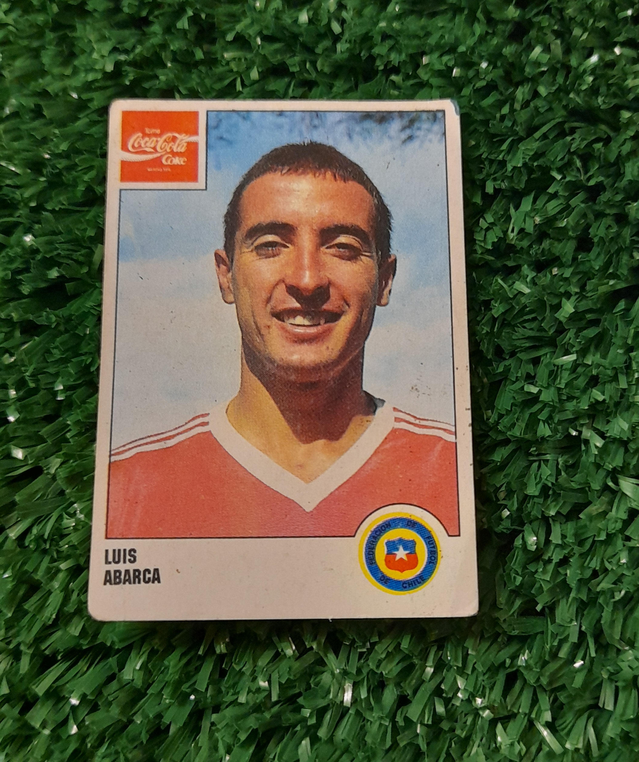 Lamina Luis Abarca Chile Copa America 1991 Panini #131