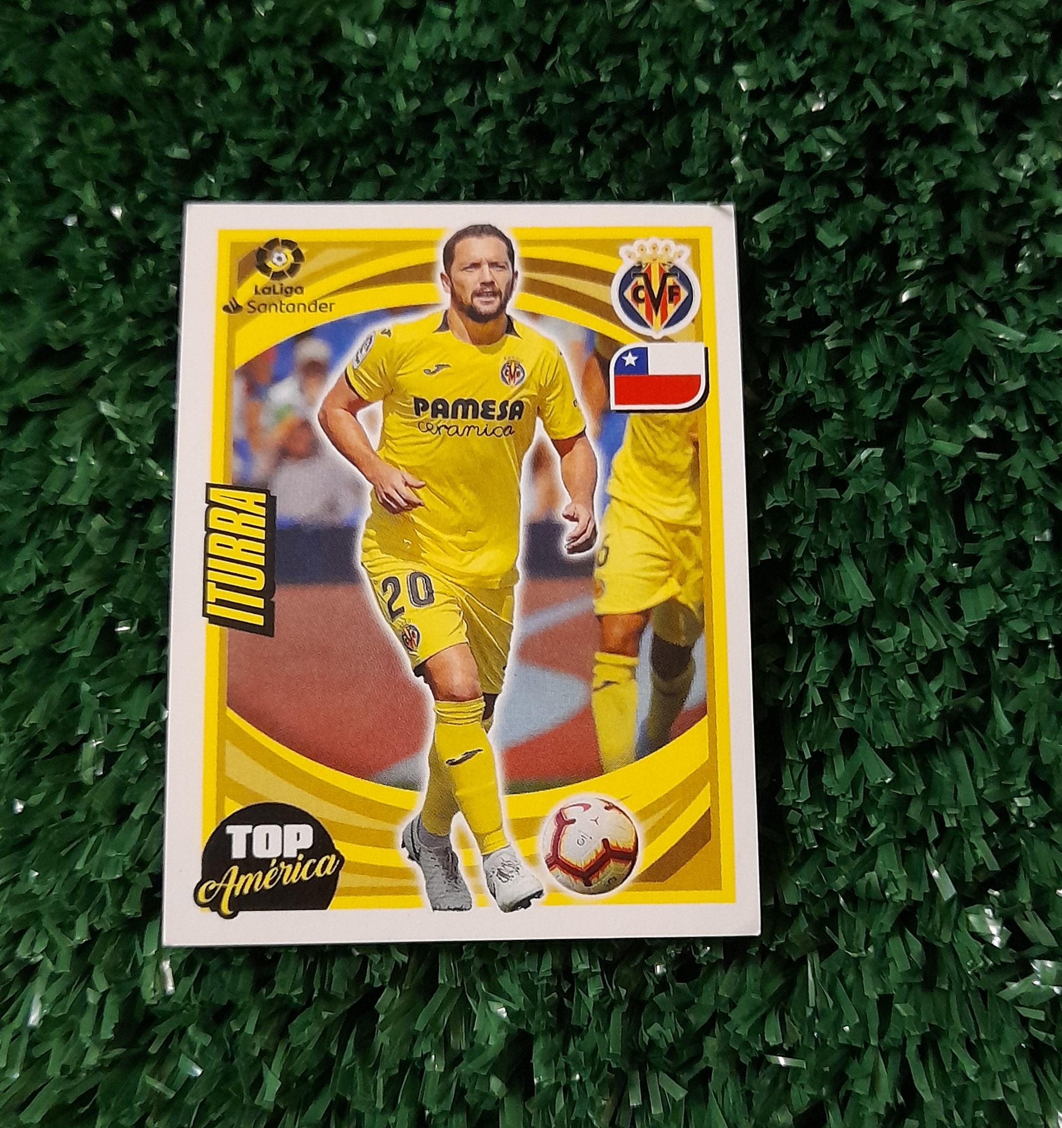 Lamina Manuel Iturra Villarreal Liga Española 19-20 Panini #259