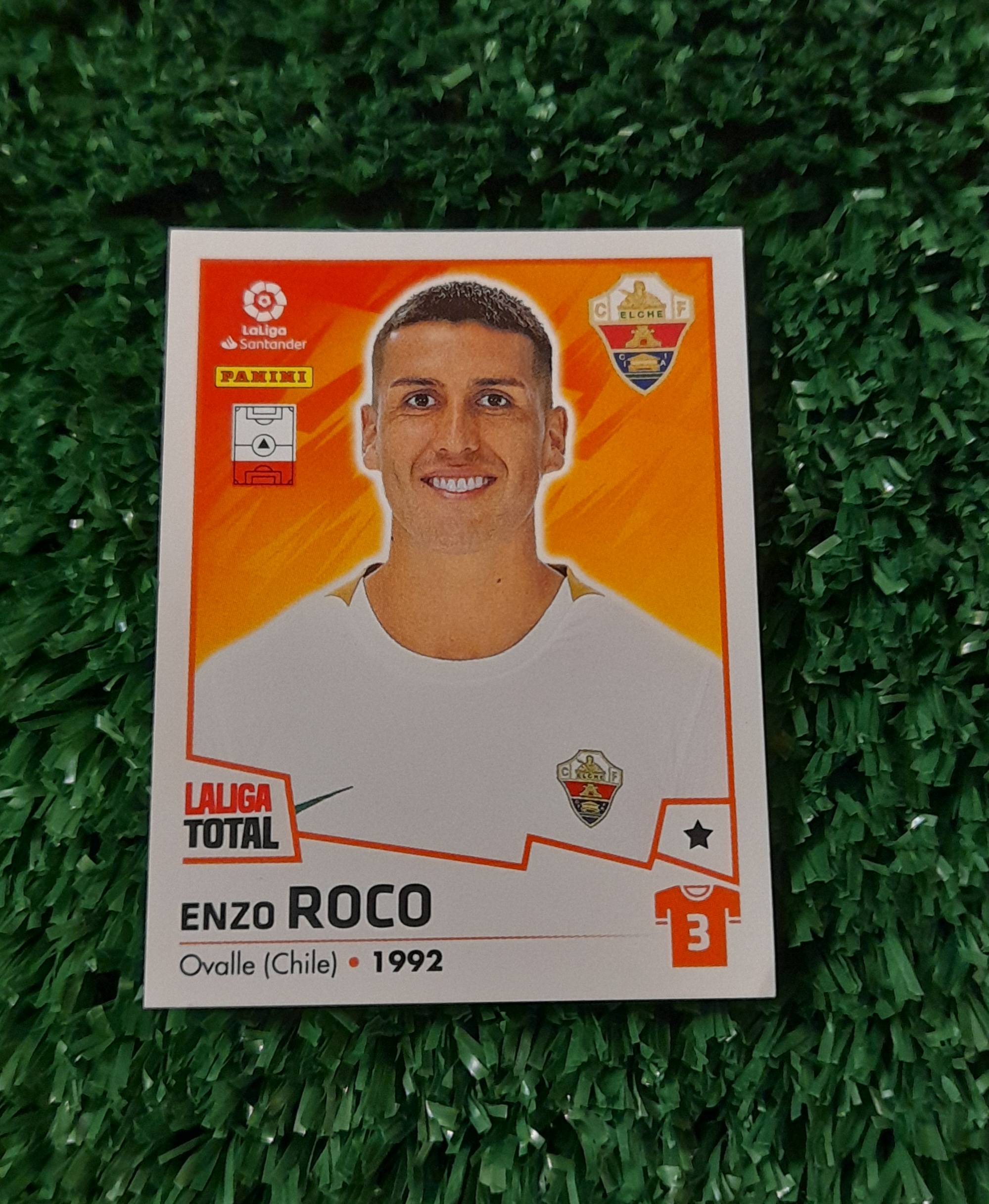 Lamina Enzo Roco Elche Liga Española 22-23 Panini #160