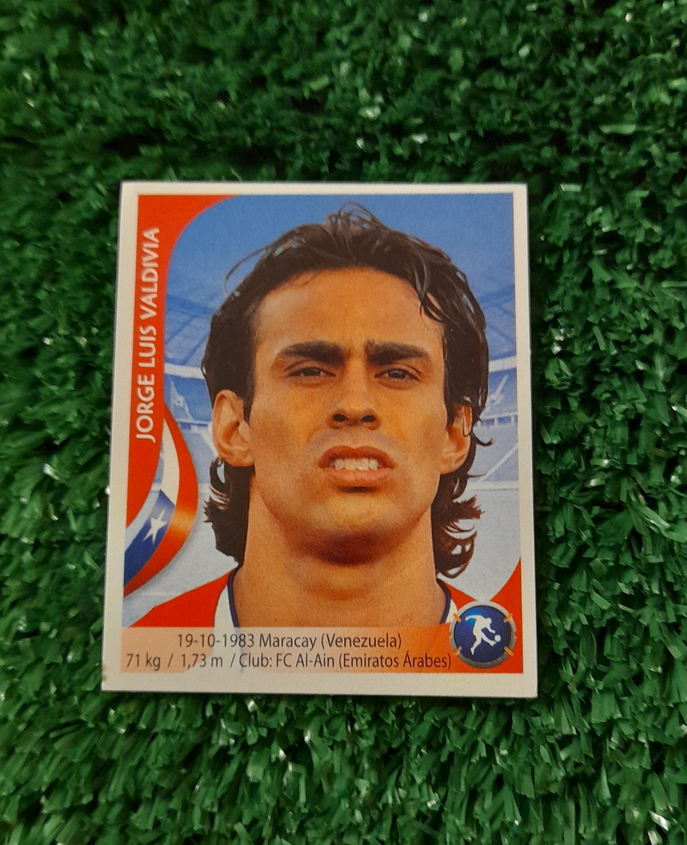 Lamina Jorge Valdivia Chile Mundial Sudafrica 2010 Navarrete #423