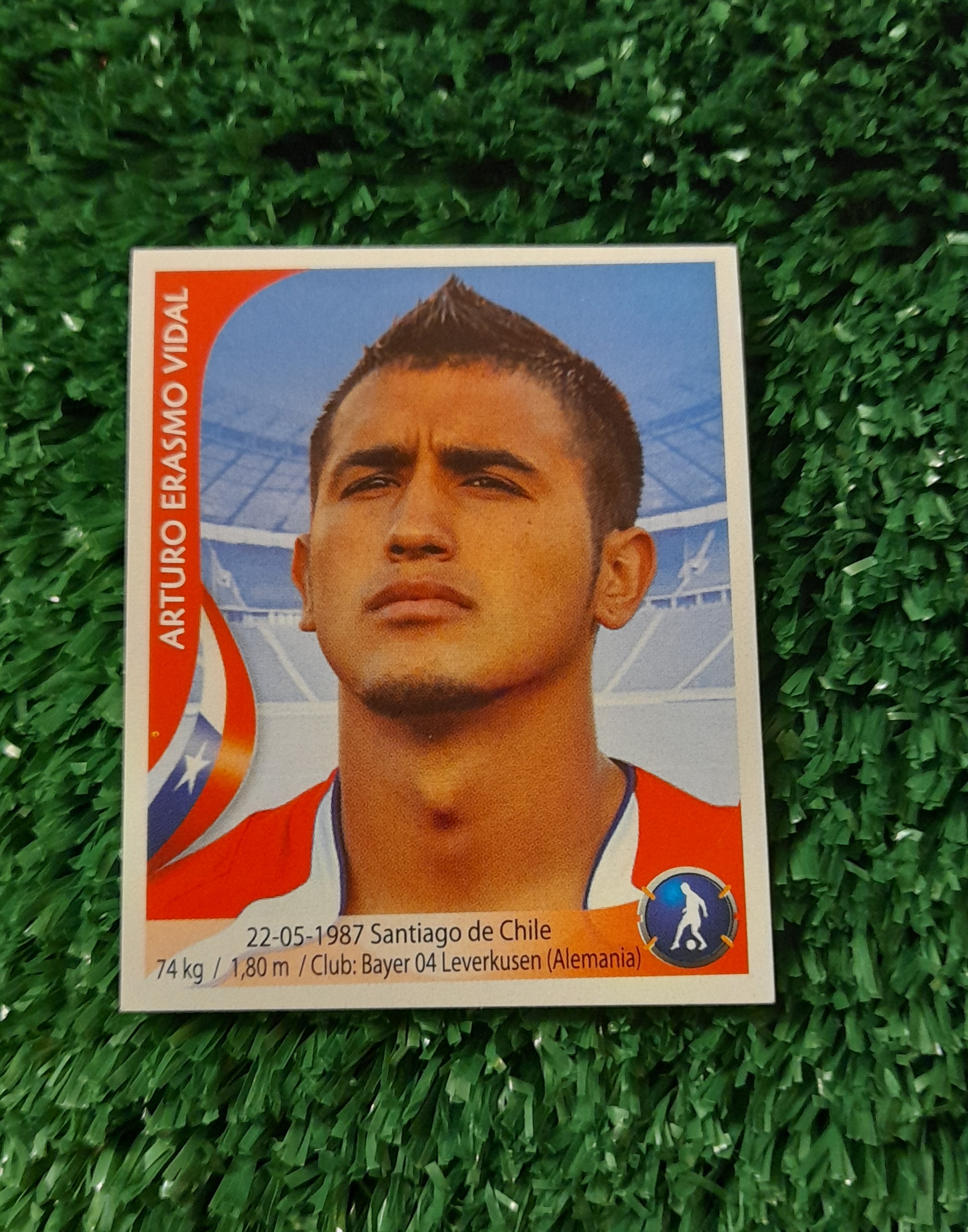 Lamina Arturo Vidal Chile Mundial Sudafrica 2010 Navarrete #416