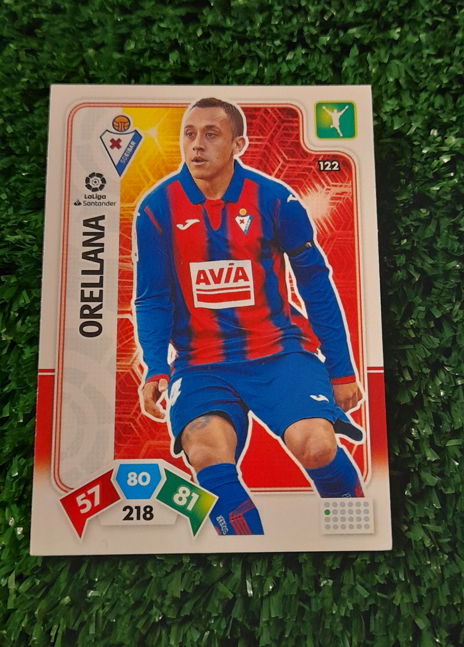 Carta Fabian Orellana Eibar Liga Española 19-20 Panini #122
