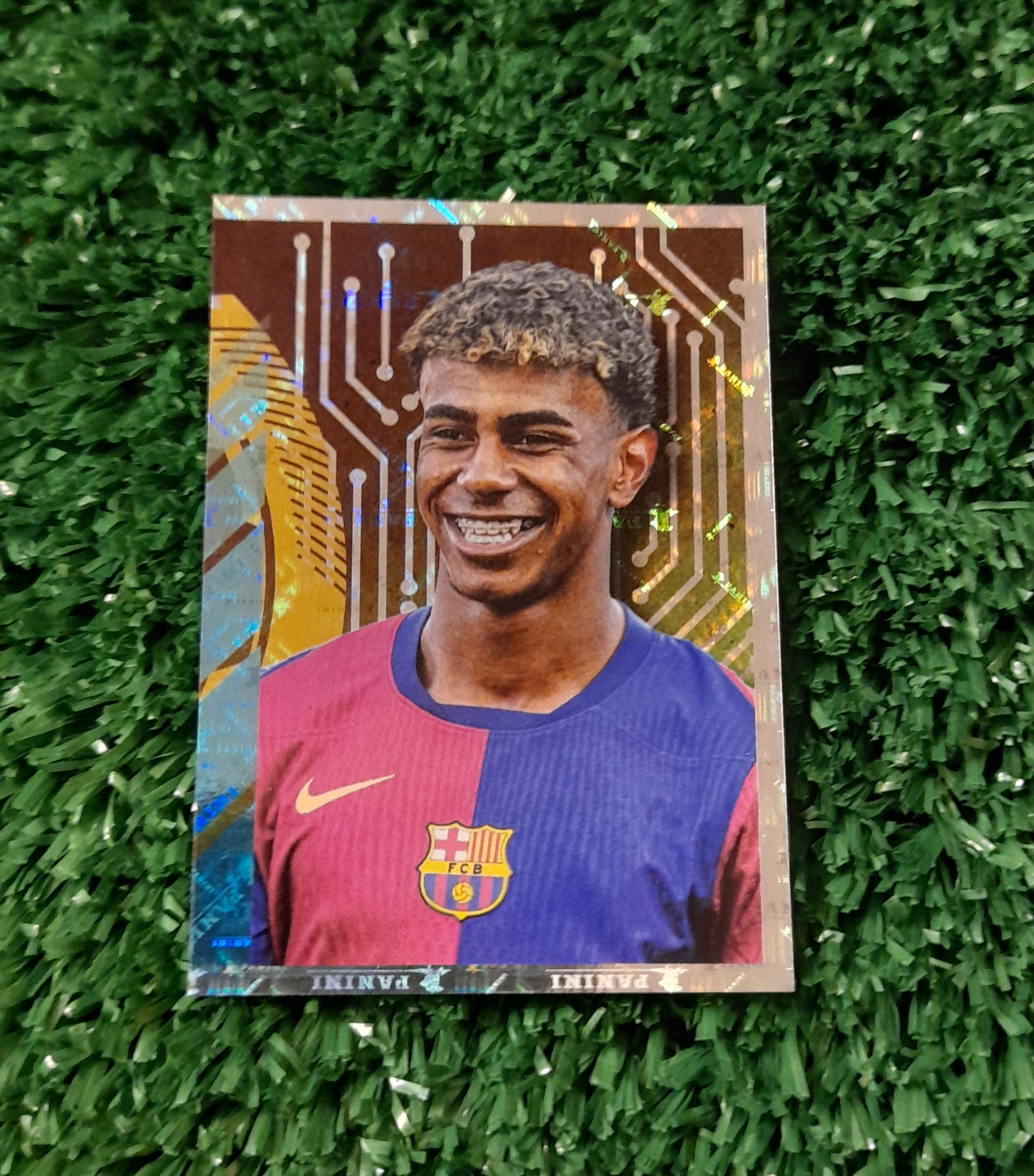 Lamina Lamine Yamal Barcelona Fifa 365 2025 Panini #356