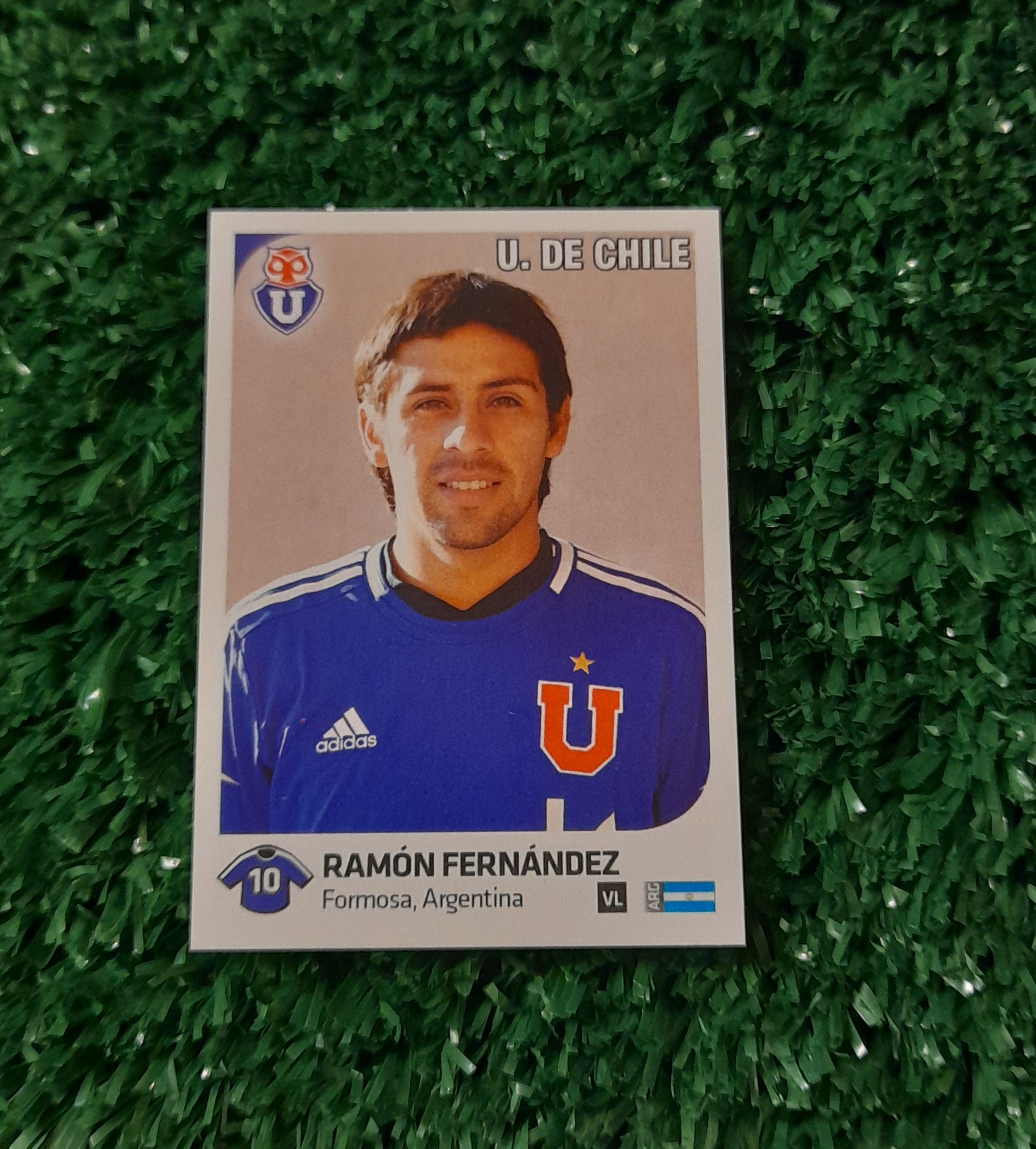Lamina Ramon Fernandez U de Chile Futbol Chileno 13-14 Panini #284