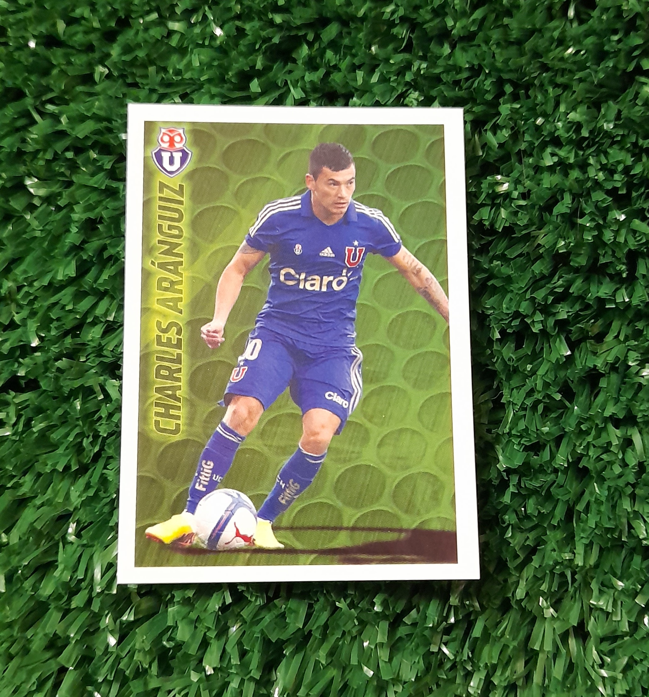 Lamina Charles Aranguiz U de Chile Futbol Chileno 13-14 Panini #318