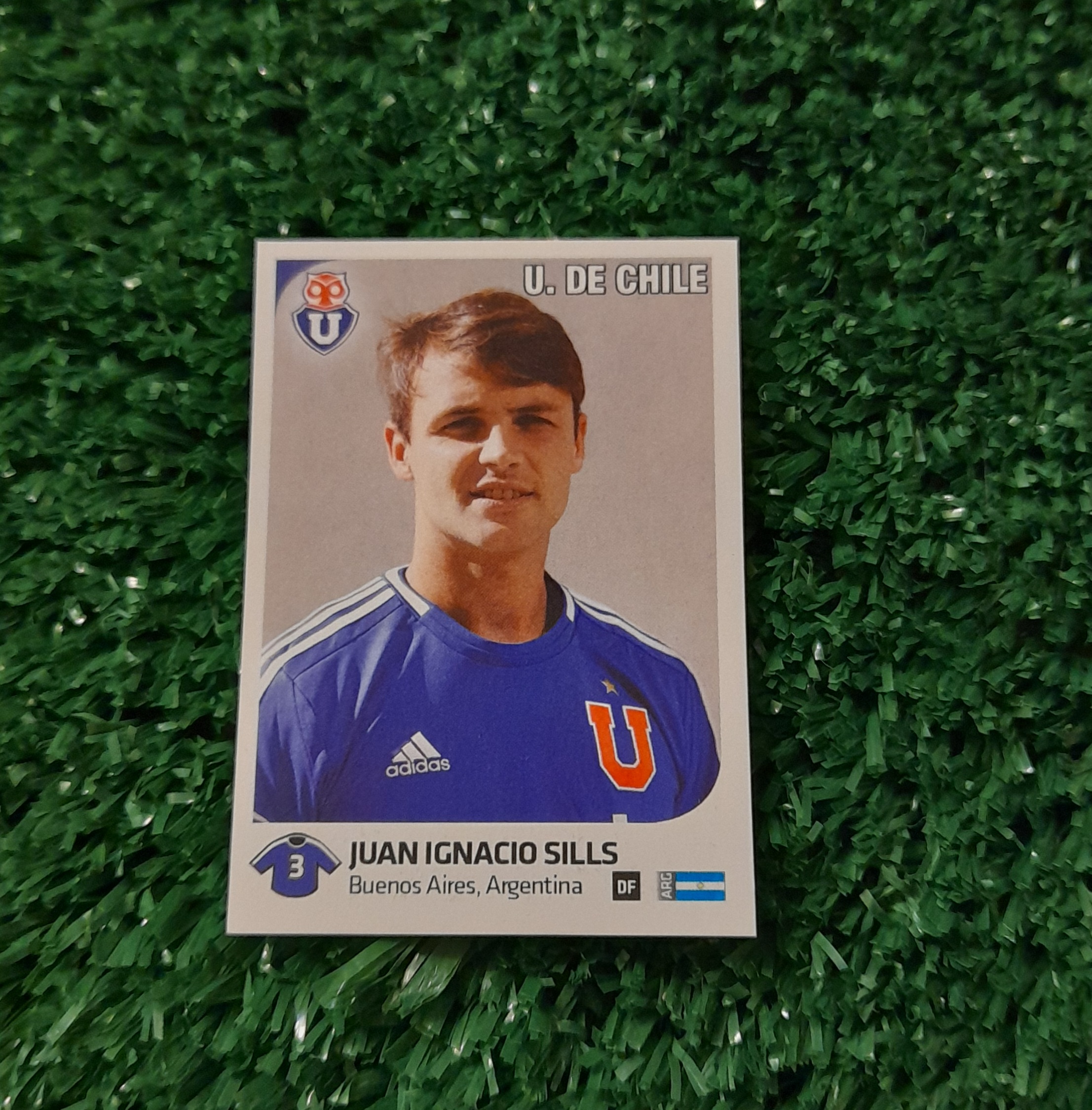 Lamina Juan Ignacio Silis U de Chile Futbol Chileno 13-14 Panini #280