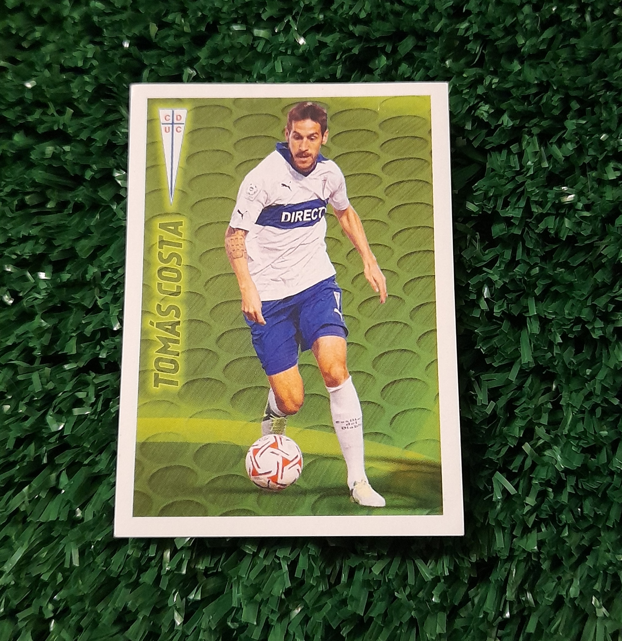 Lamina Tomas Costa U Catolica Futbol Chileno 13-14 Panini #315