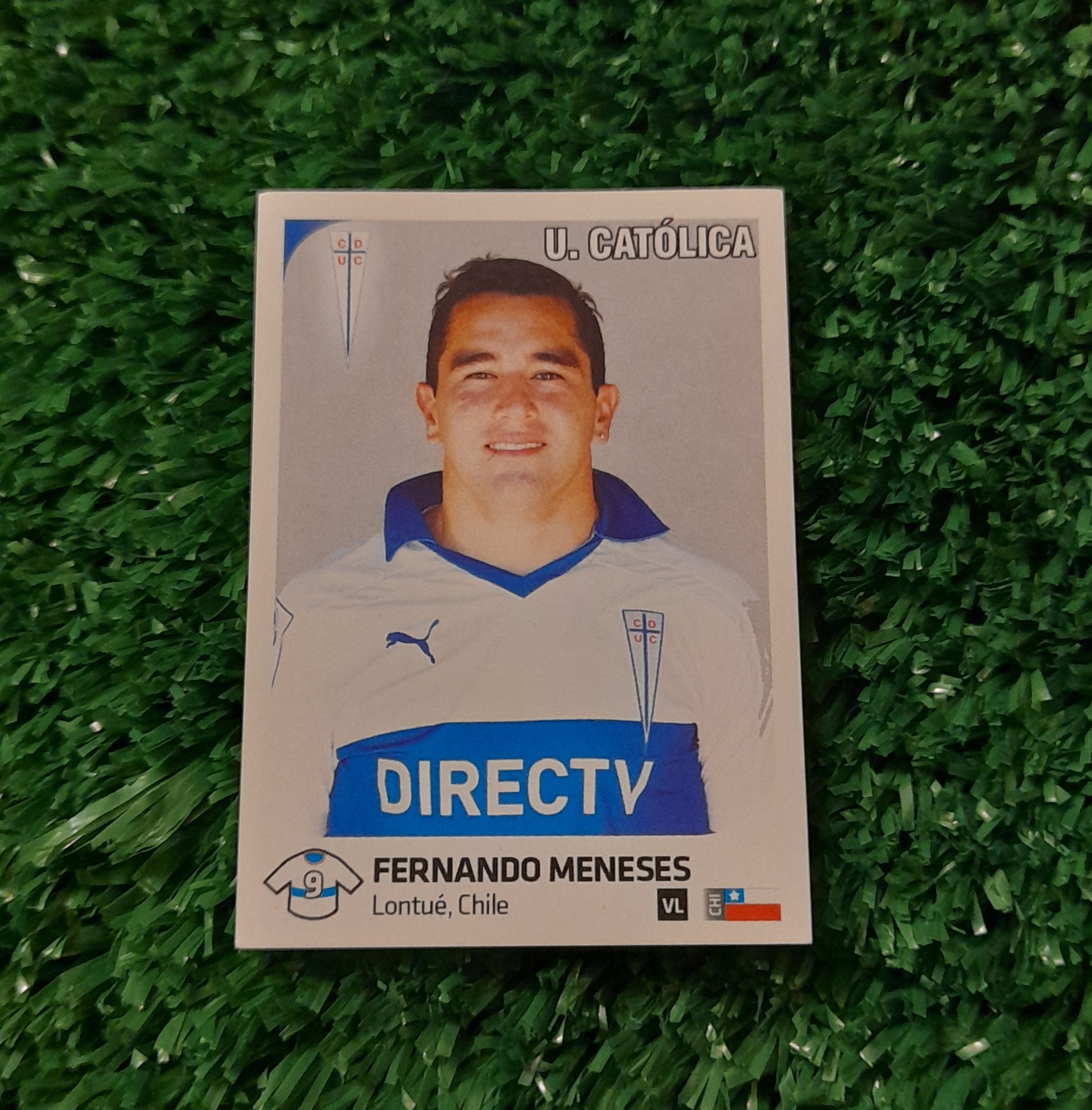 Lamina Fernando Meneses U Catolica Futbol Chileno 13-14 Panini #268