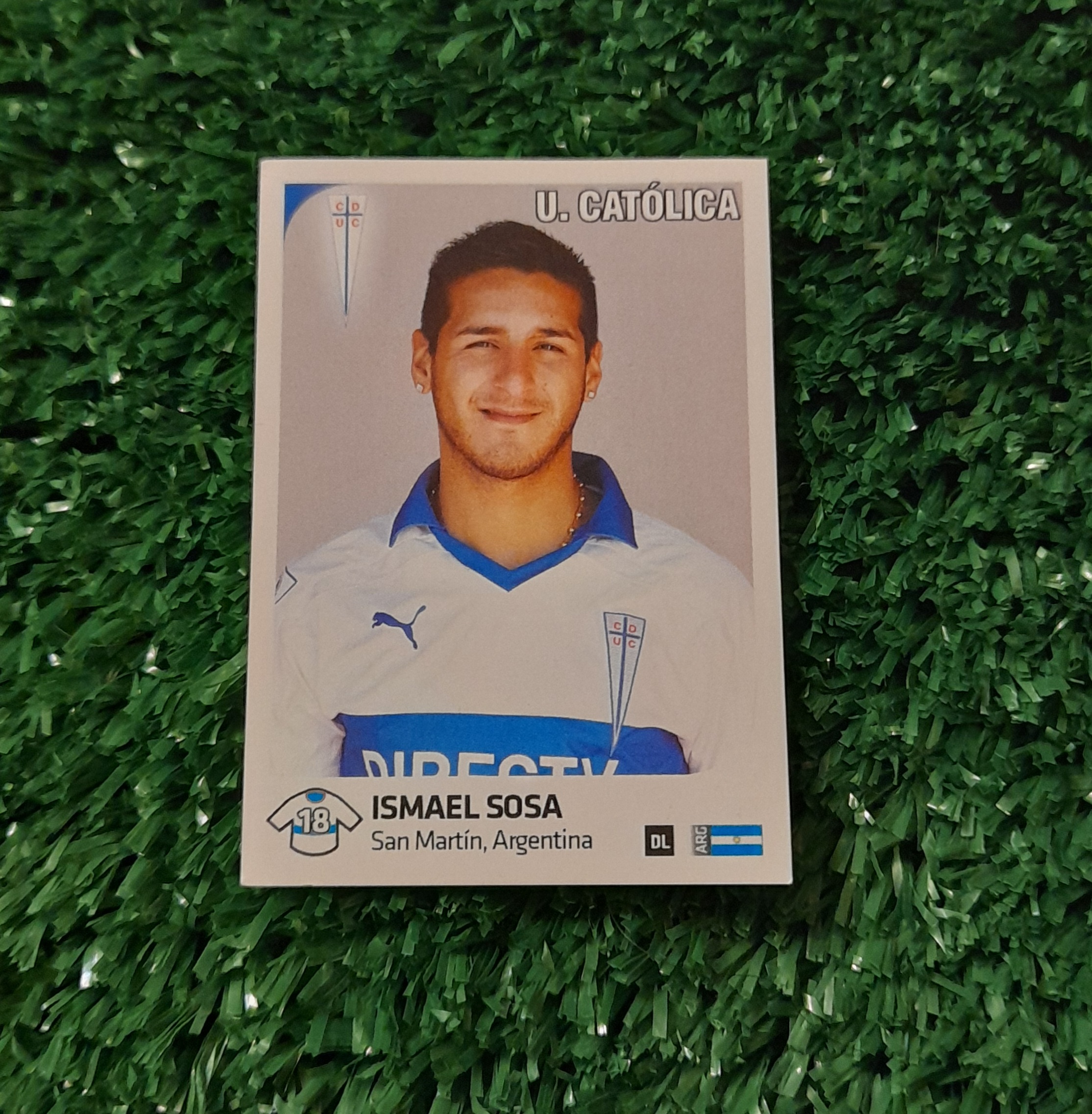 Lamina Ismael Sosa U Catolica Futbol Chileno 13-14 Panini #274