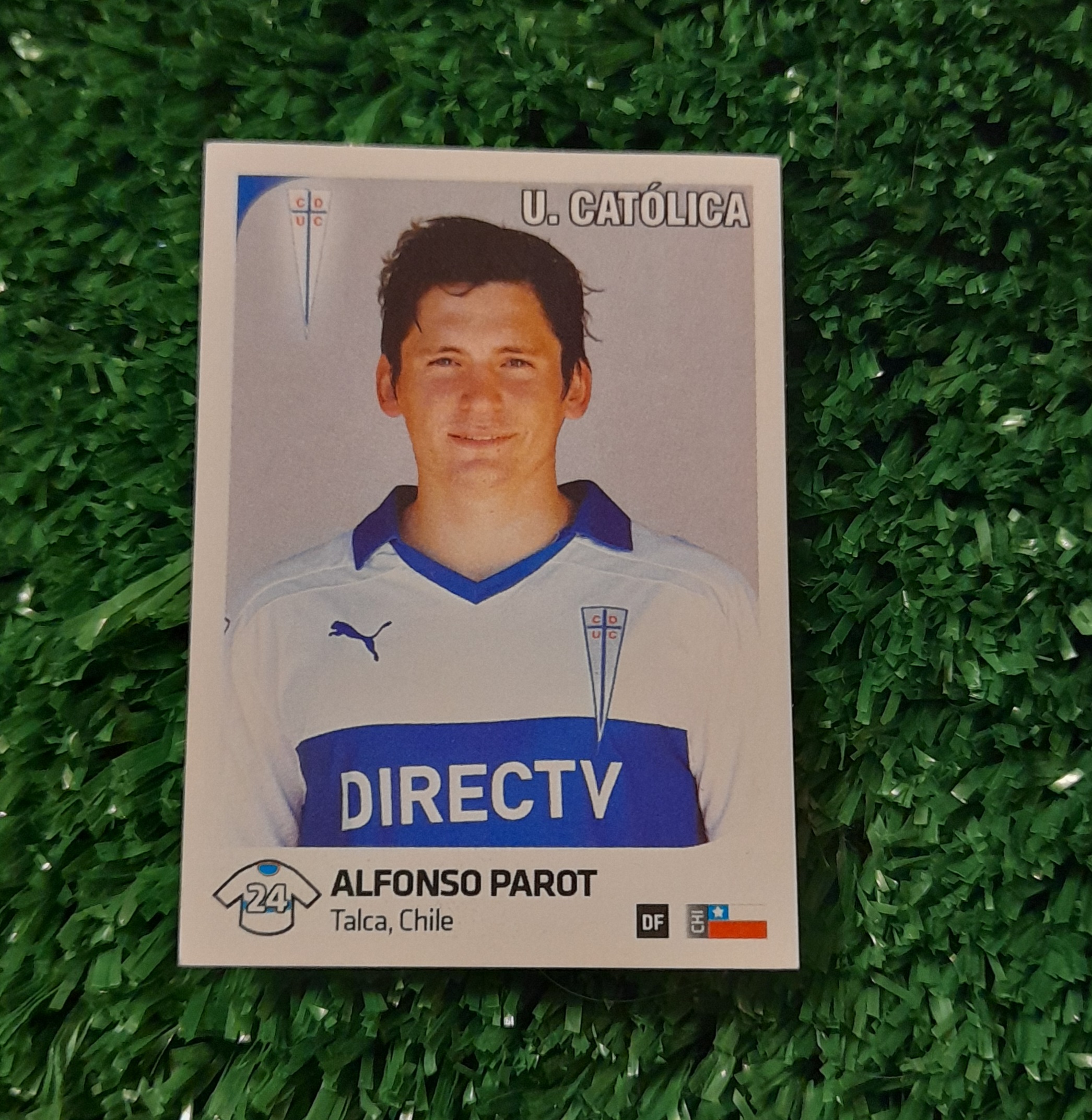 Lamina Alfonso Parot U Catolica Futbol Chileno 13-14 Panini #264