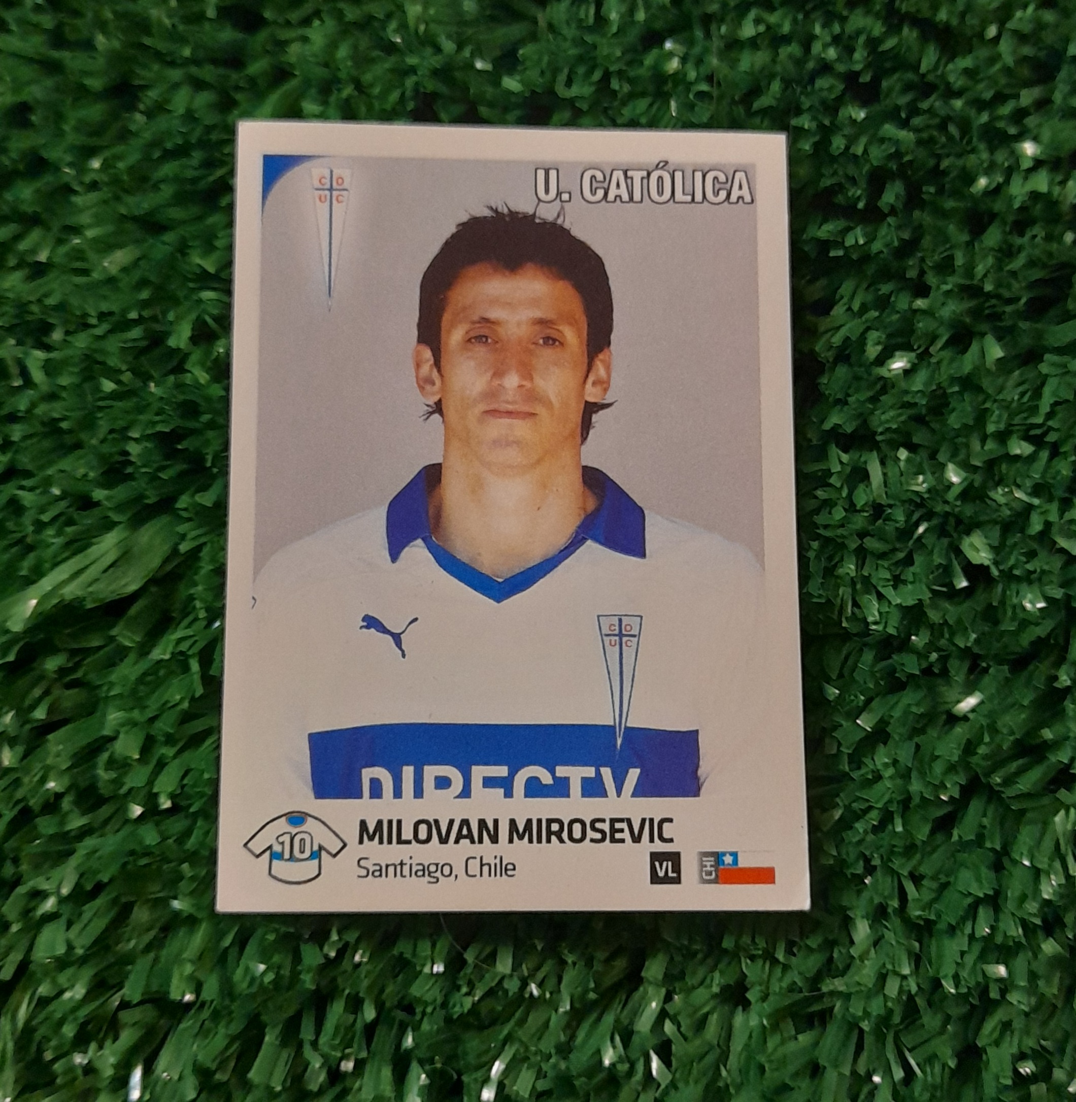 Lamina Milovan Mirosevic U Catolica Futbol Chileno 13-14 Panini #270