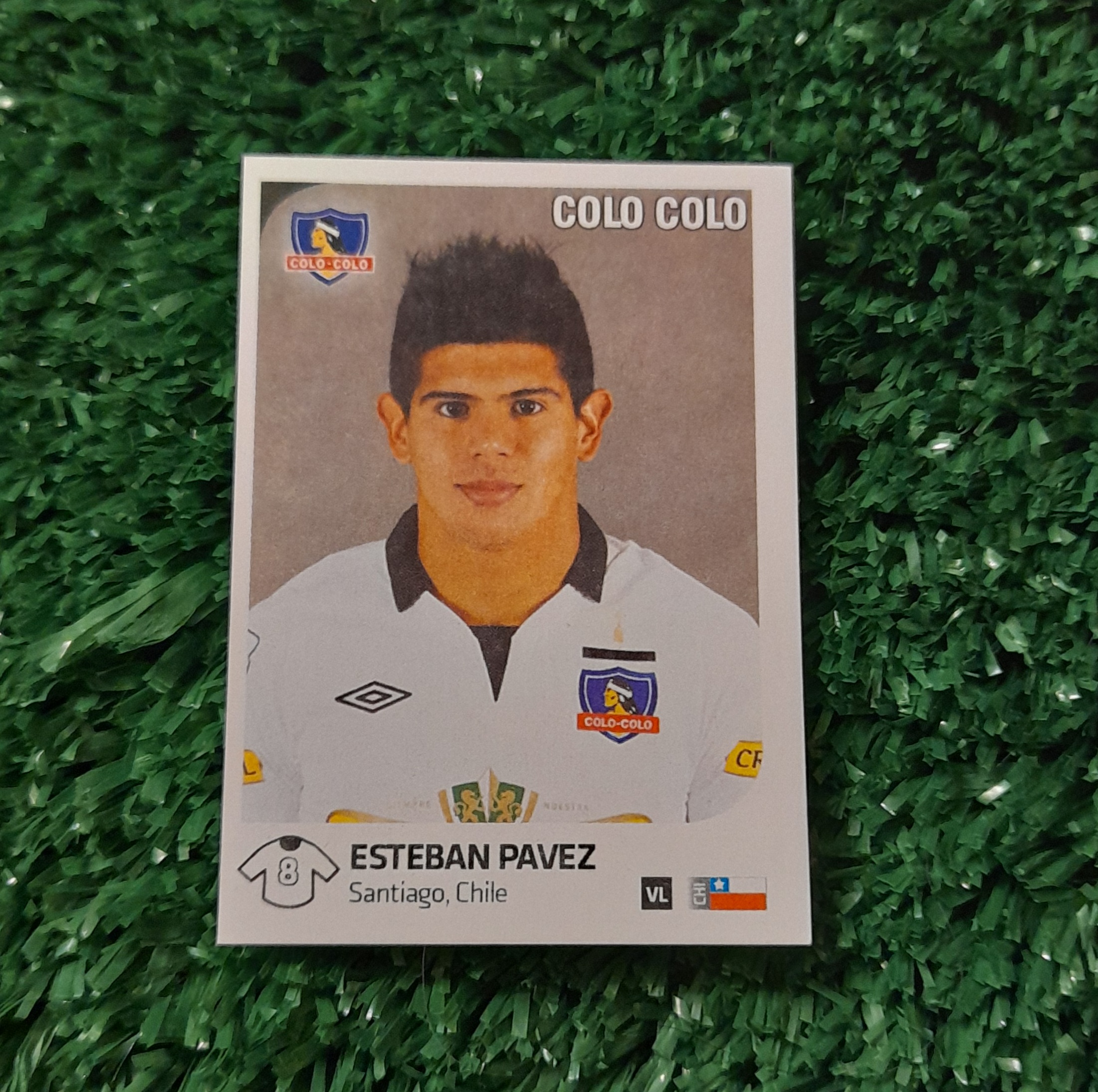 Lamina Esteban Pavez Colo Colo Futbol Chileno 13-14 Panini #65
