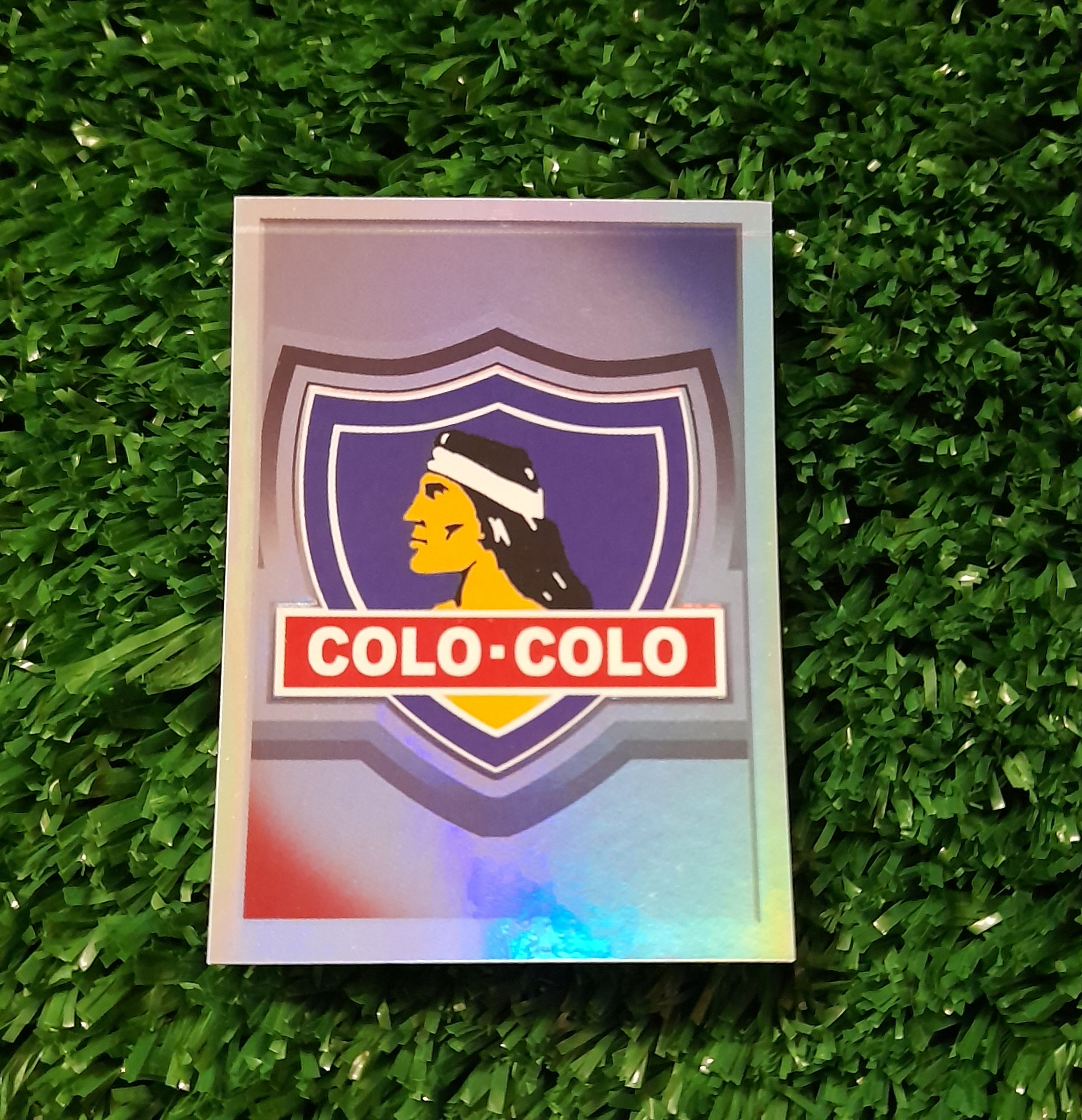 Lamina Insignia Colo Colo Futbol Chileno 13-14 Panini #54