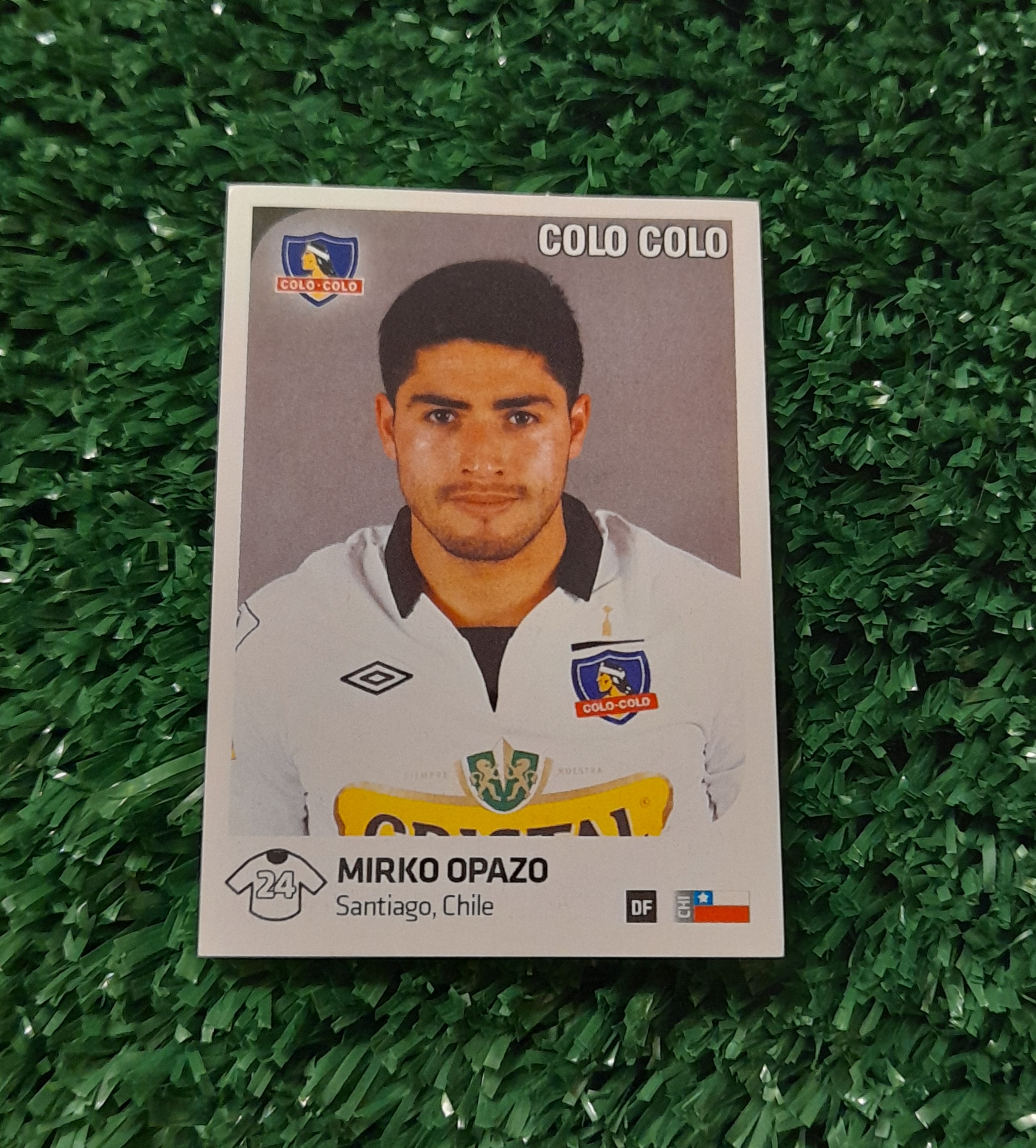 Lamina Mirko Opazo Colo Colo Futbol Chileno 13-14 Panini #59