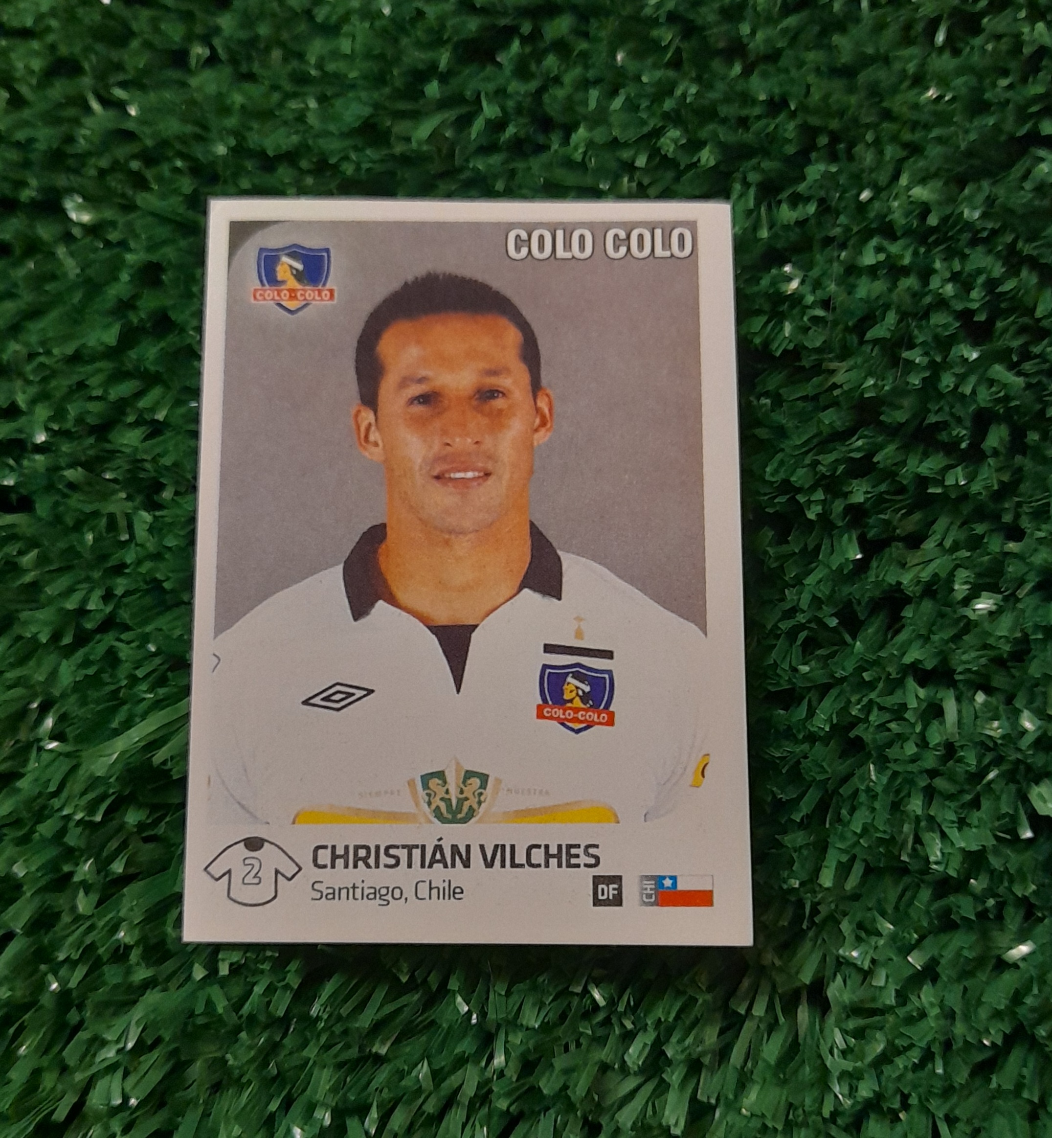 Lamina Christian Vilches Colo Colo Futbol Chileno 13-14 Panini #60