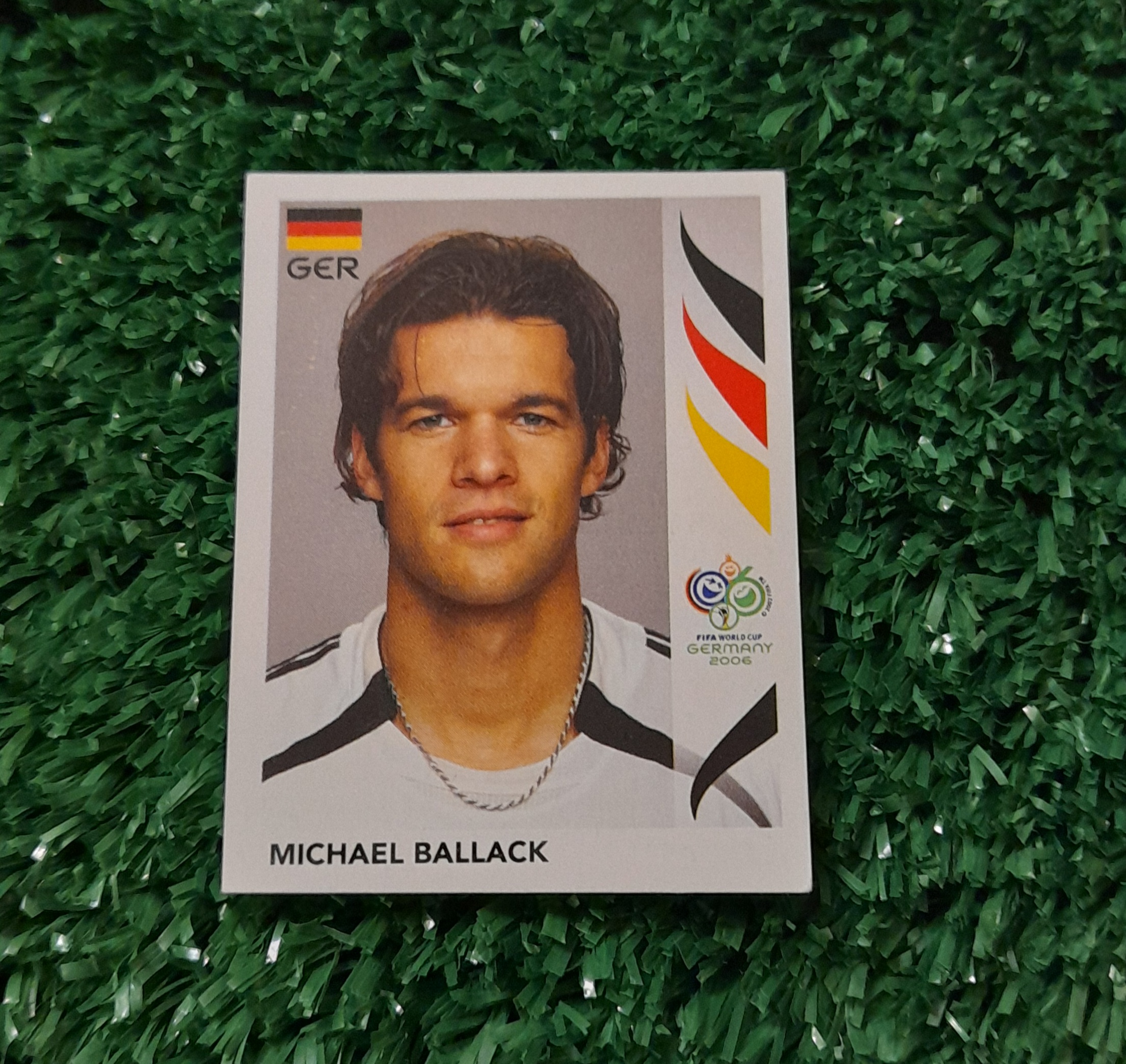 Lamina Michael Ballack Alemania Mundial 2006 Panini #25