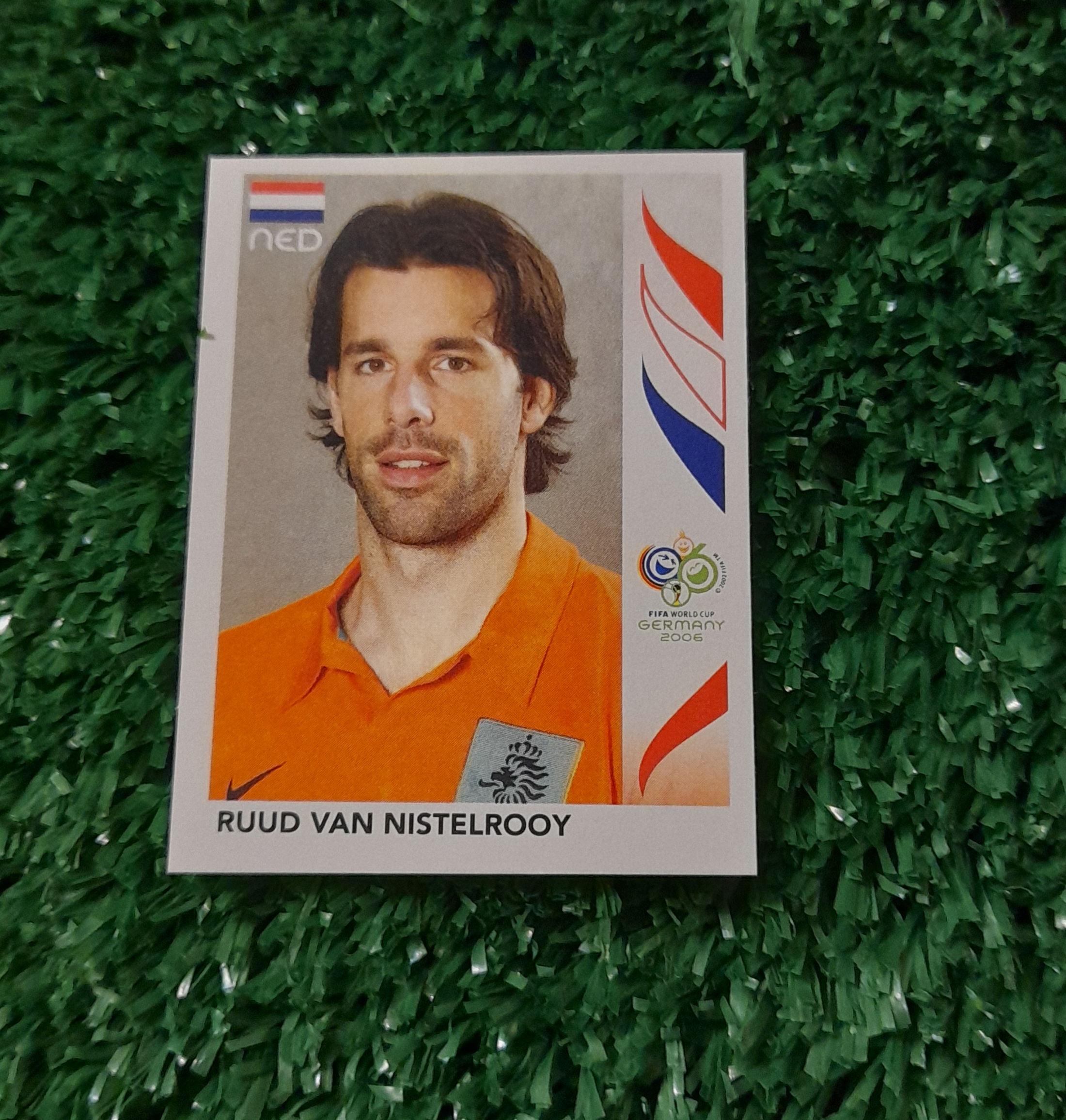 Lamina Ruud Van Nistelrooy Paises Bajos Mundial 2006 Panini #241