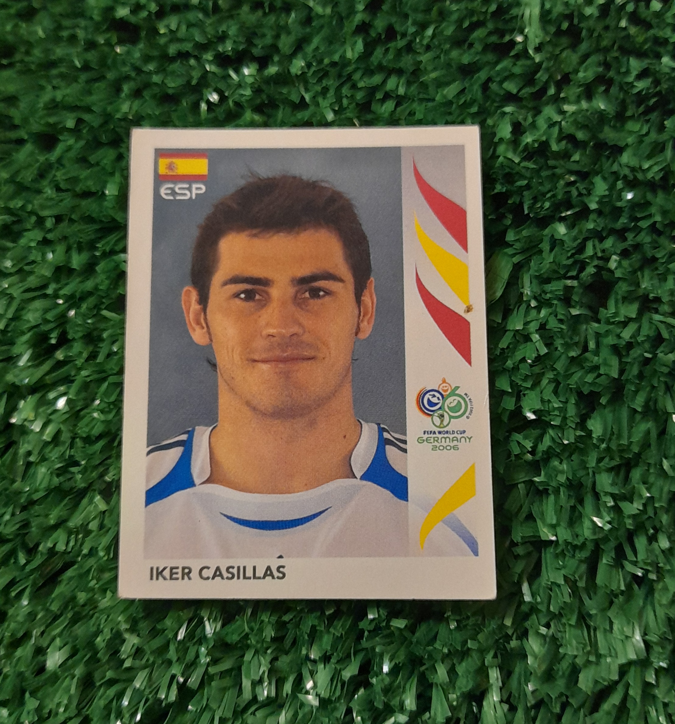 Lamina Iker Casillas España Mundial 2006 Panini #532
