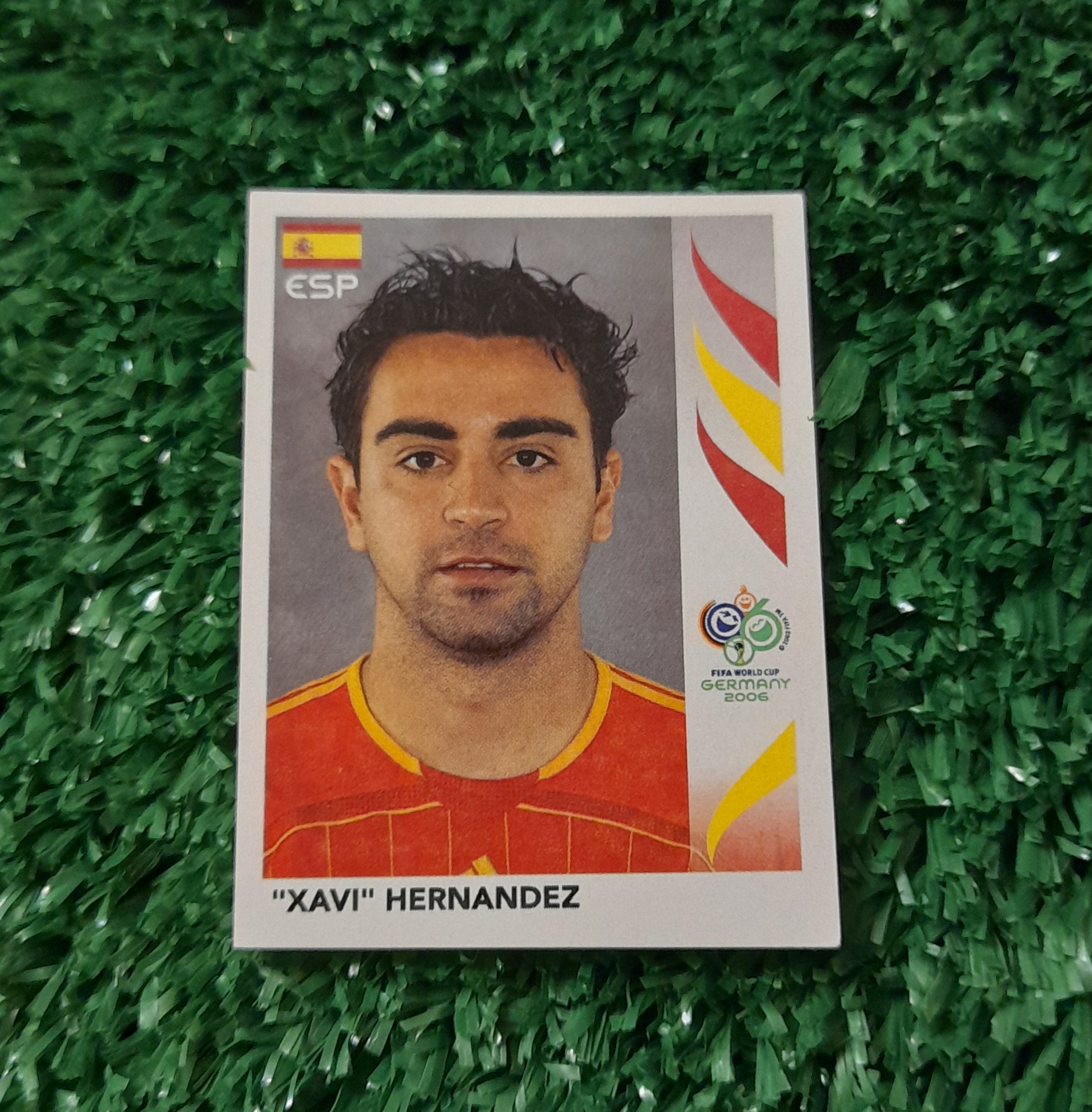 Lamina Xavi España Mundial 2006 Panini #542