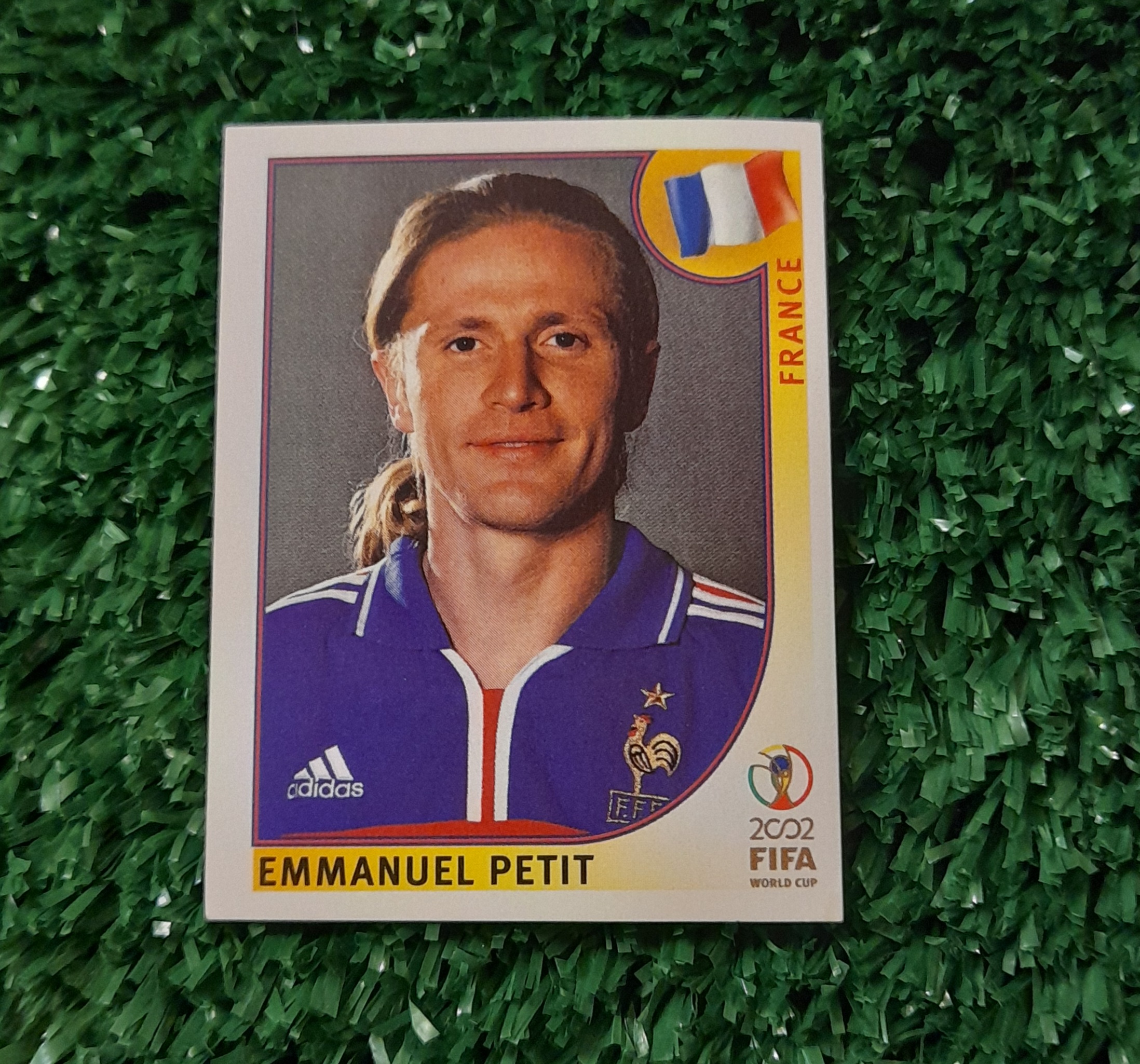Lamina Emmanuel Petit Francia Mundial 2002 Panini #34