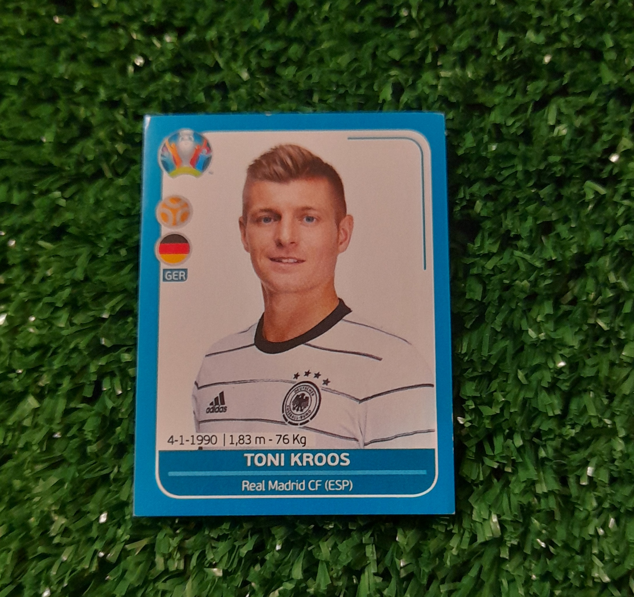 Lamina Toni Kroos Alemania Euro 2020 Panini #GER21