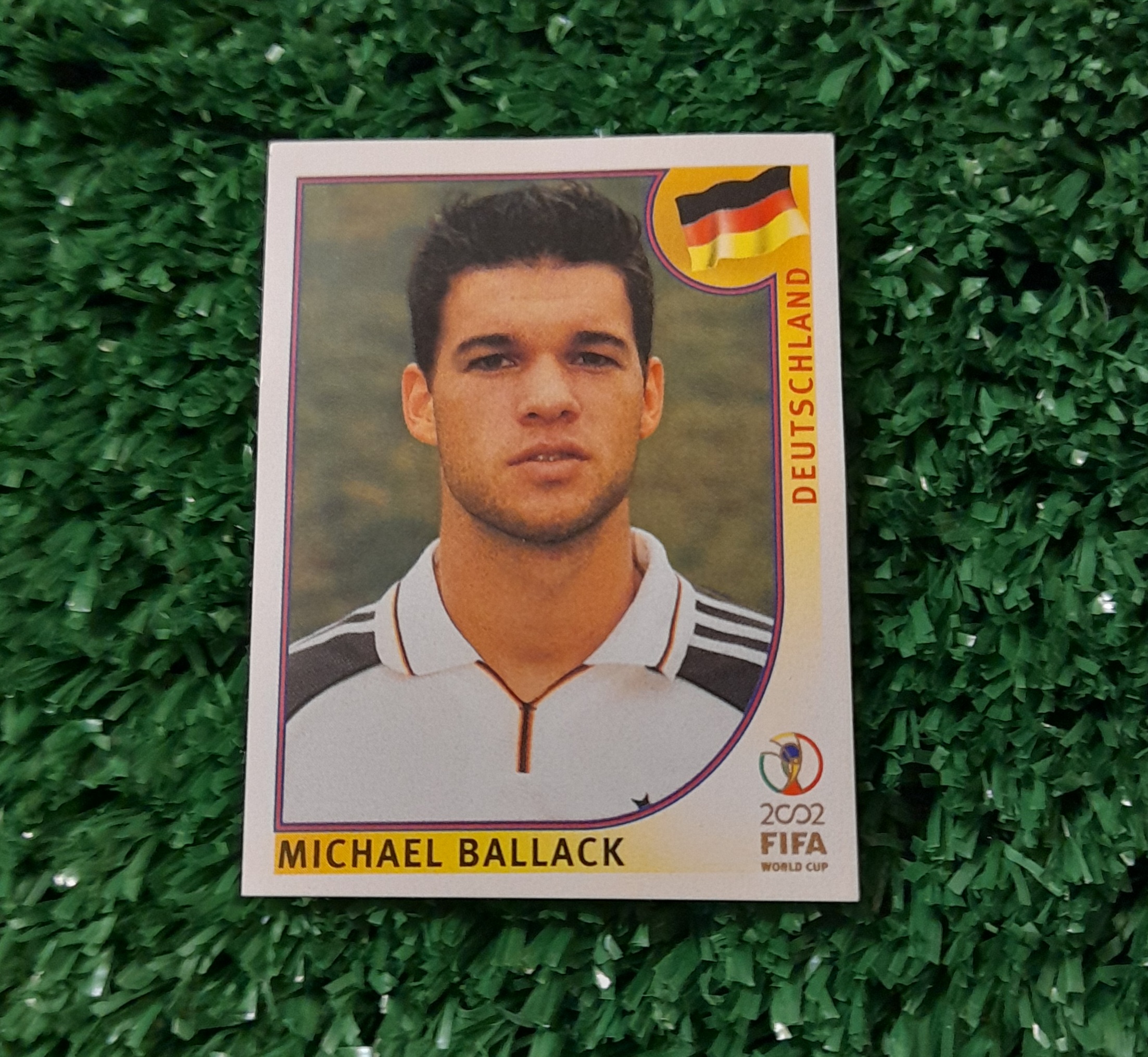 Lamina Michael Ballack Alemania Mundial 2002 Panini #321