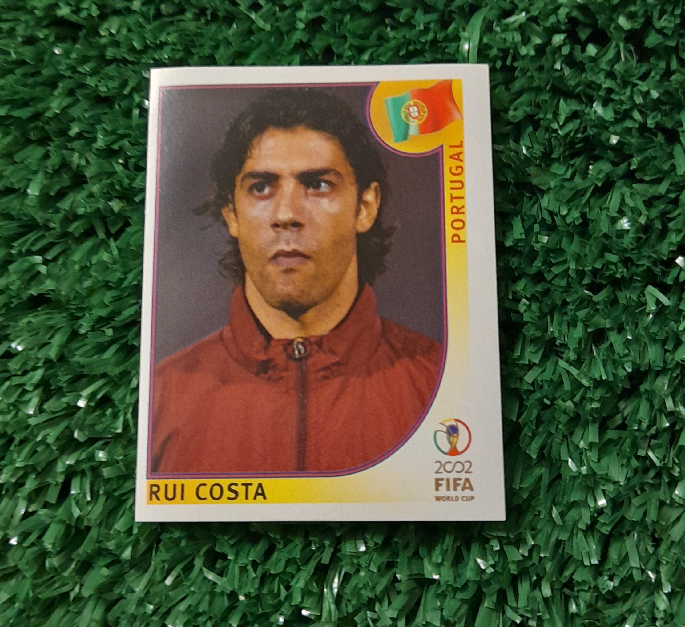 Lamina Rui Costa Portugal Mundial 2002 Panini #305