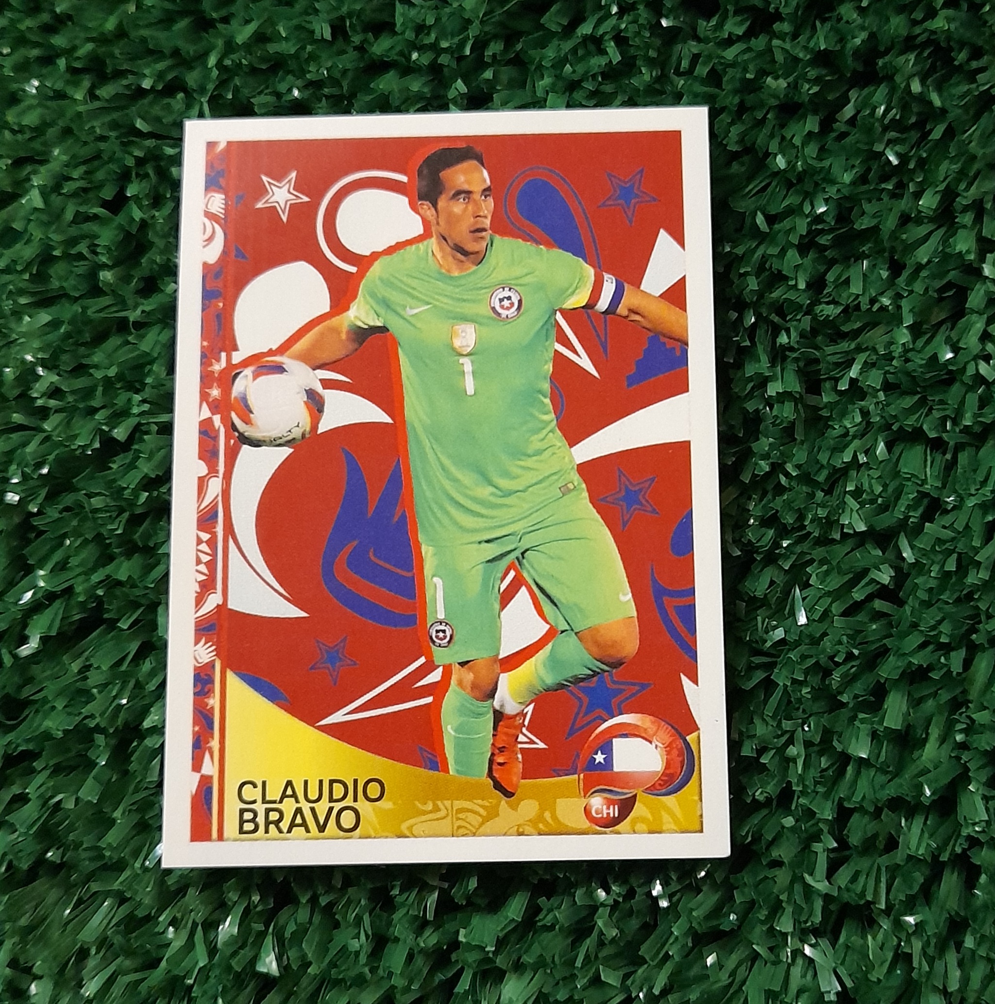 Lamina Claudio Bravo Chile Copa America 2016 Panini #406