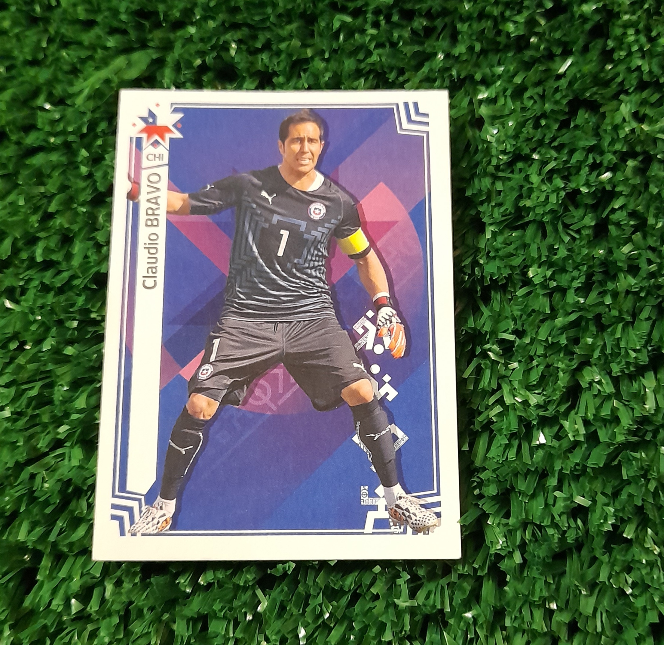 Lamina Claudio Bravo Chile Copa America 2015 Panini #23