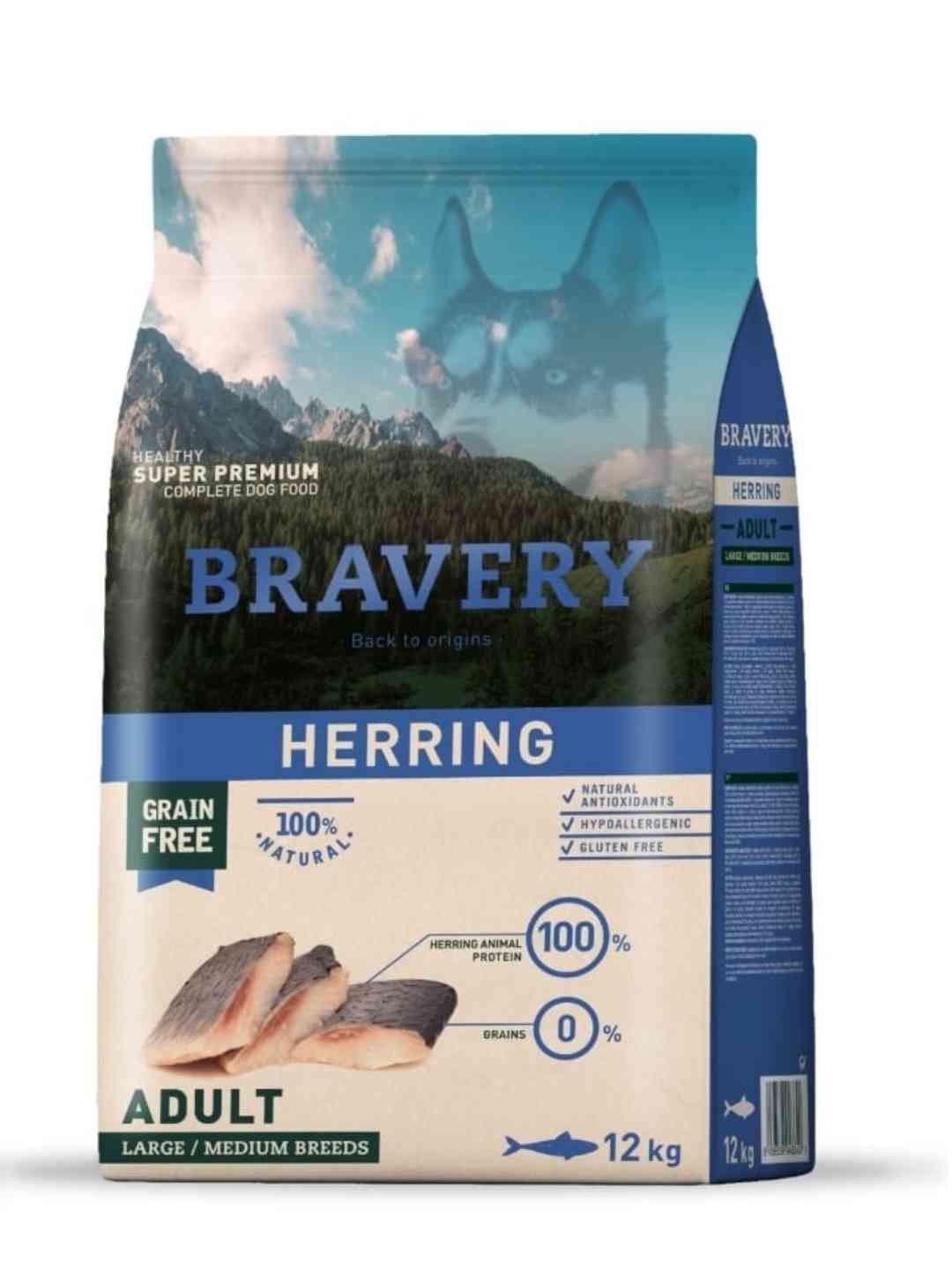 Bravery herring  12 kg adulto 