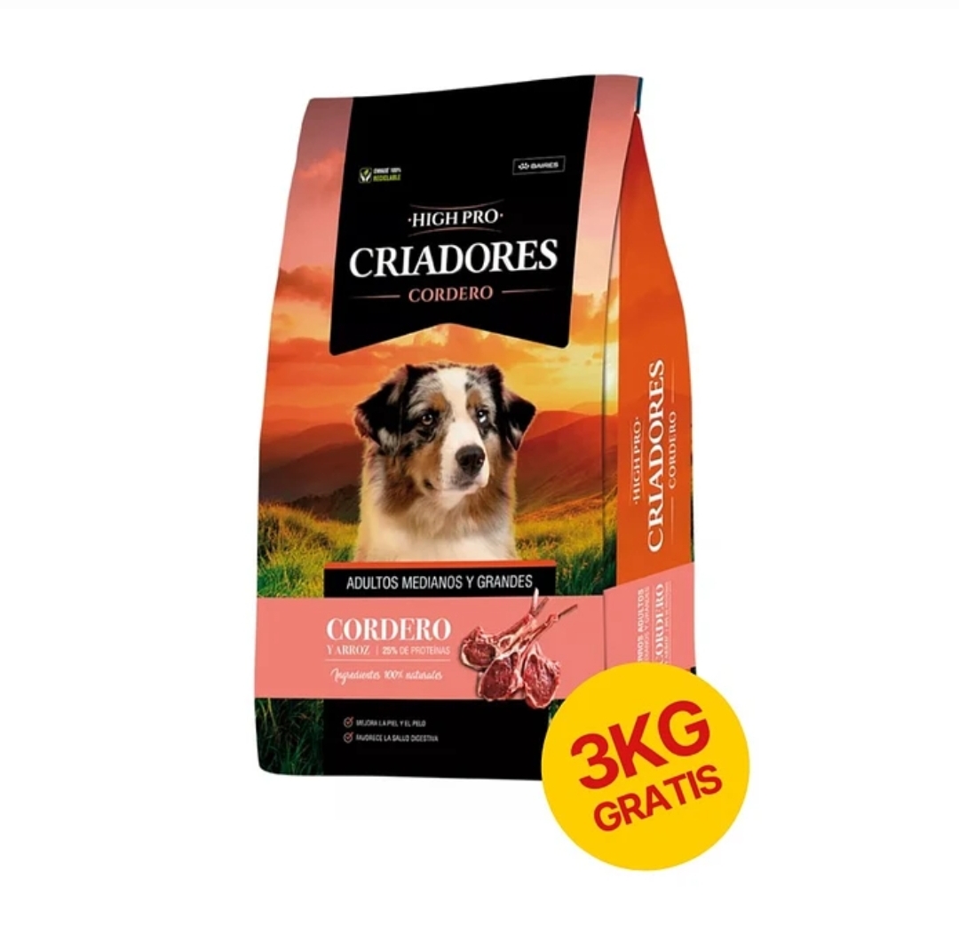 Mantenience lamb (cordero ) 20 kg 