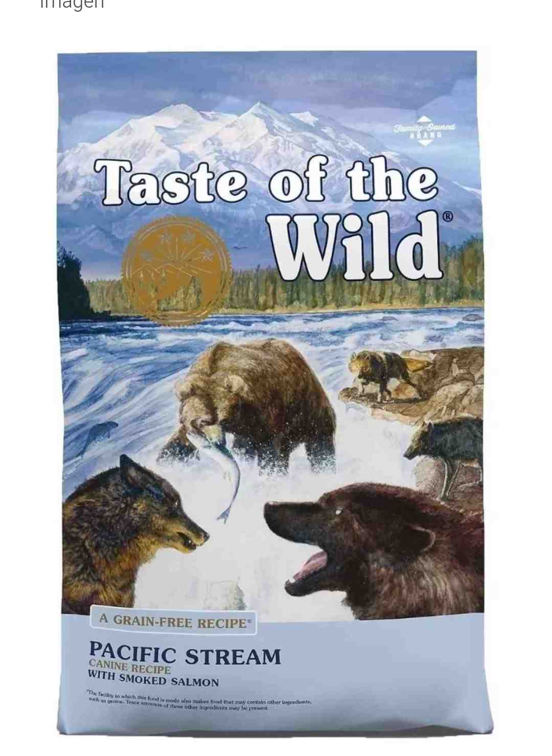 Taste of the wild pacific stream salmón  18 kg 