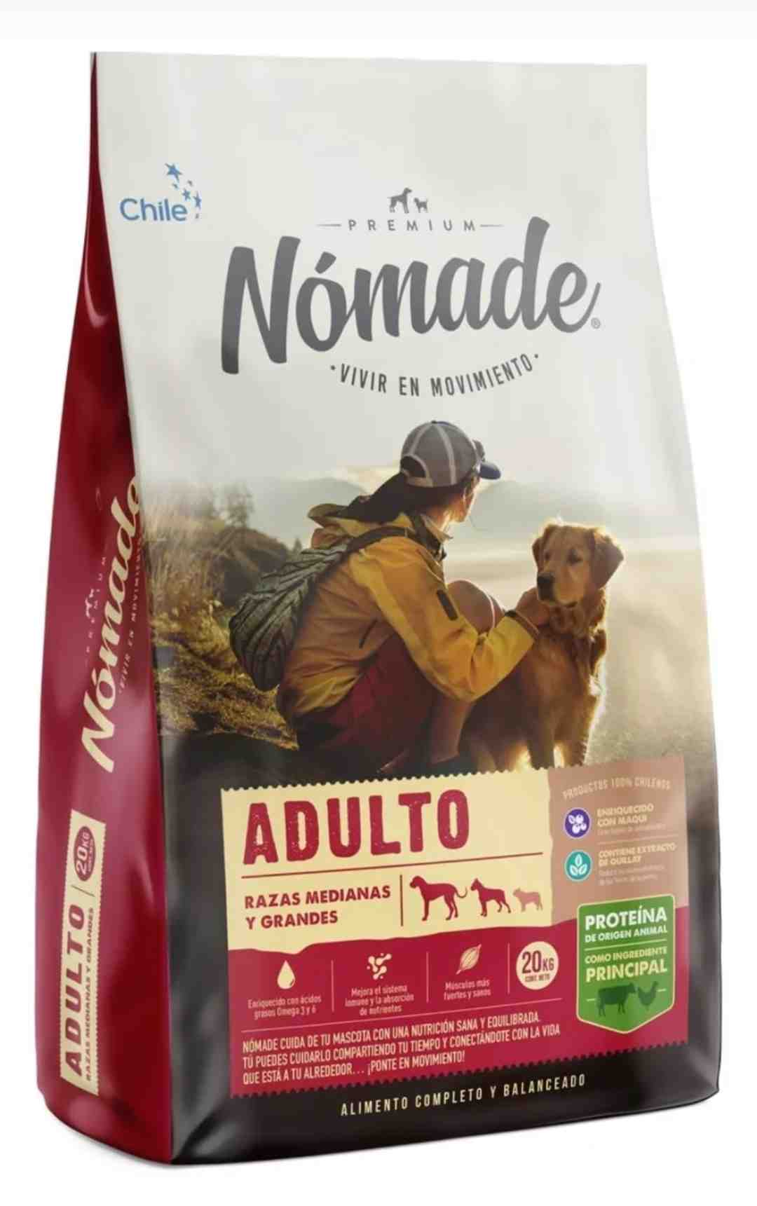 Nomade adulto 20 kg 